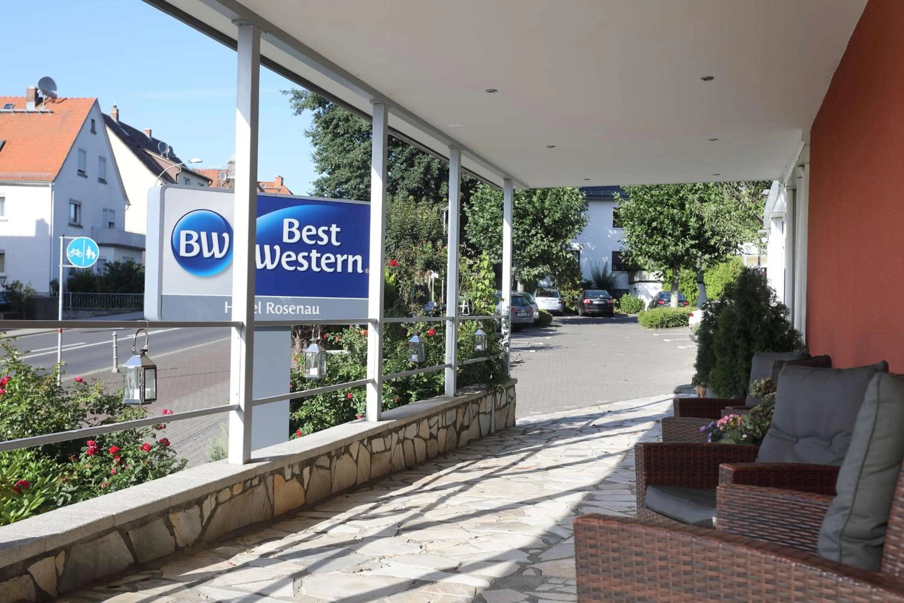 Property building in Best Western Hotel Rosenau