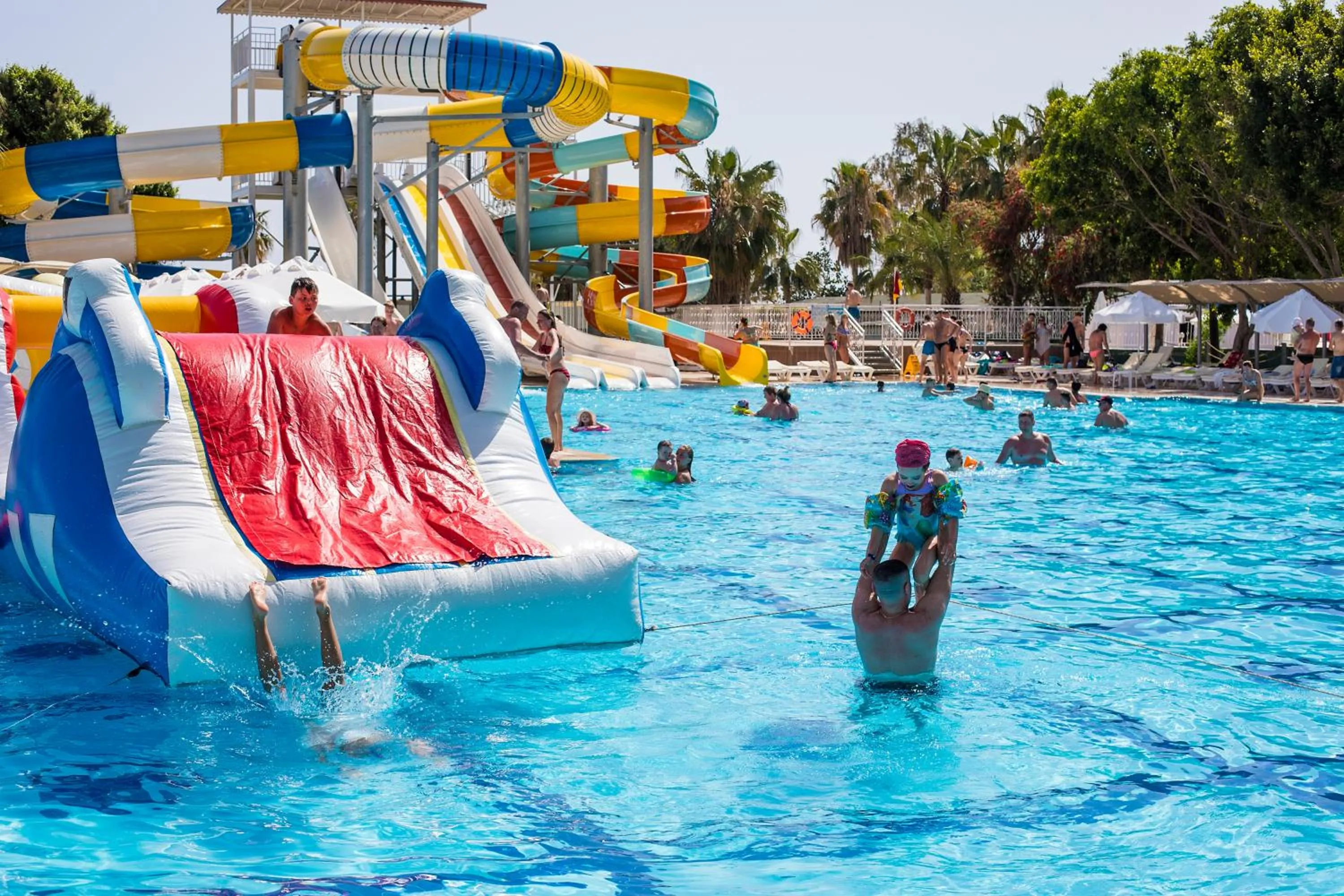 Aqua park in MIRA MERIDIA BEACh RESORT HOTEL