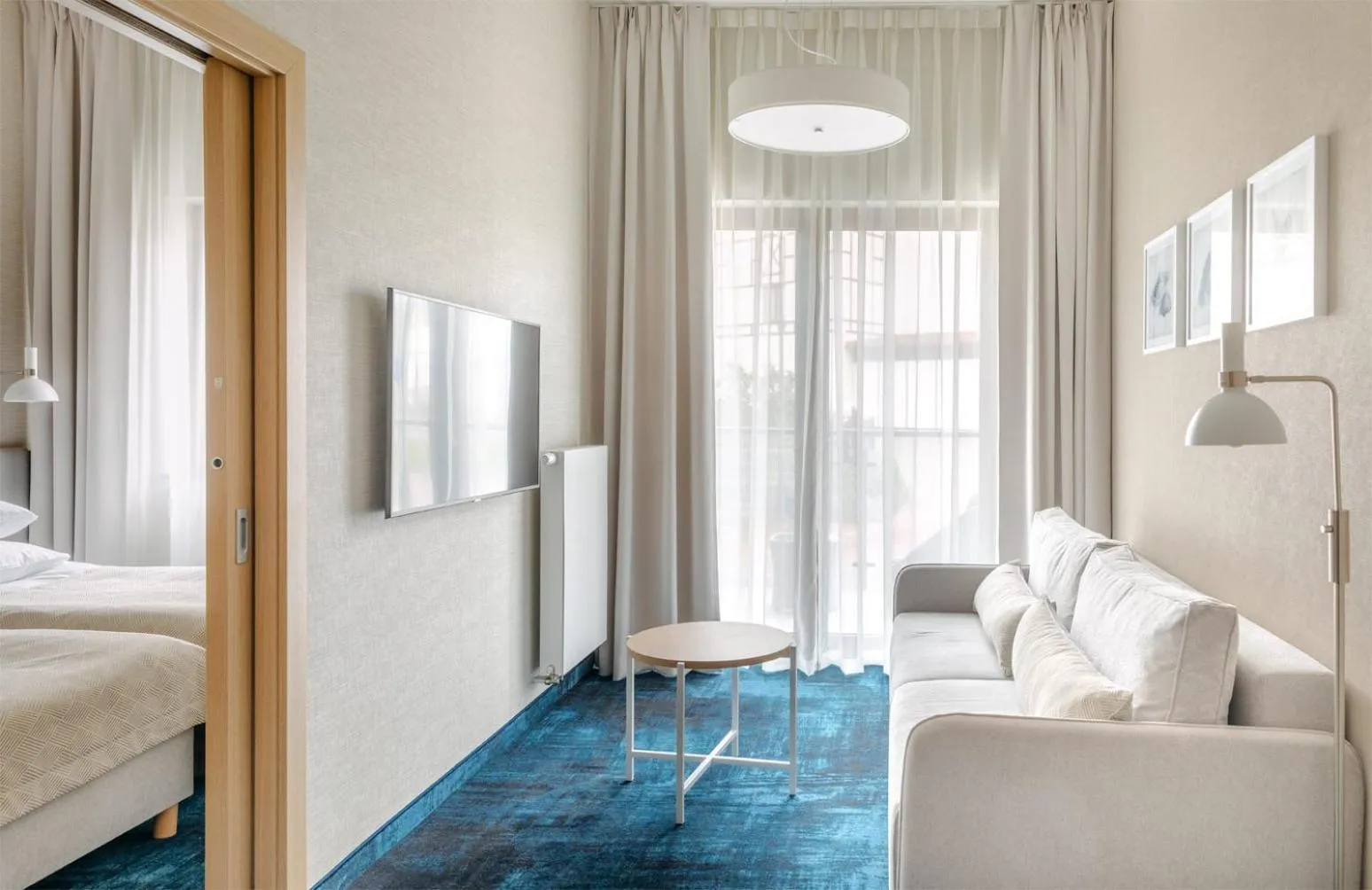 TV and multimedia, Bed in Hotel Morski Widok