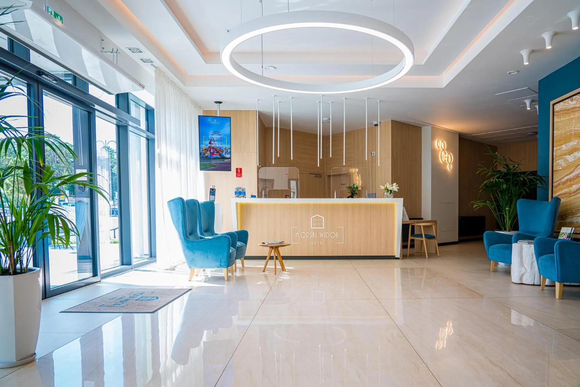 Lobby or reception in Hotel Morski Widok