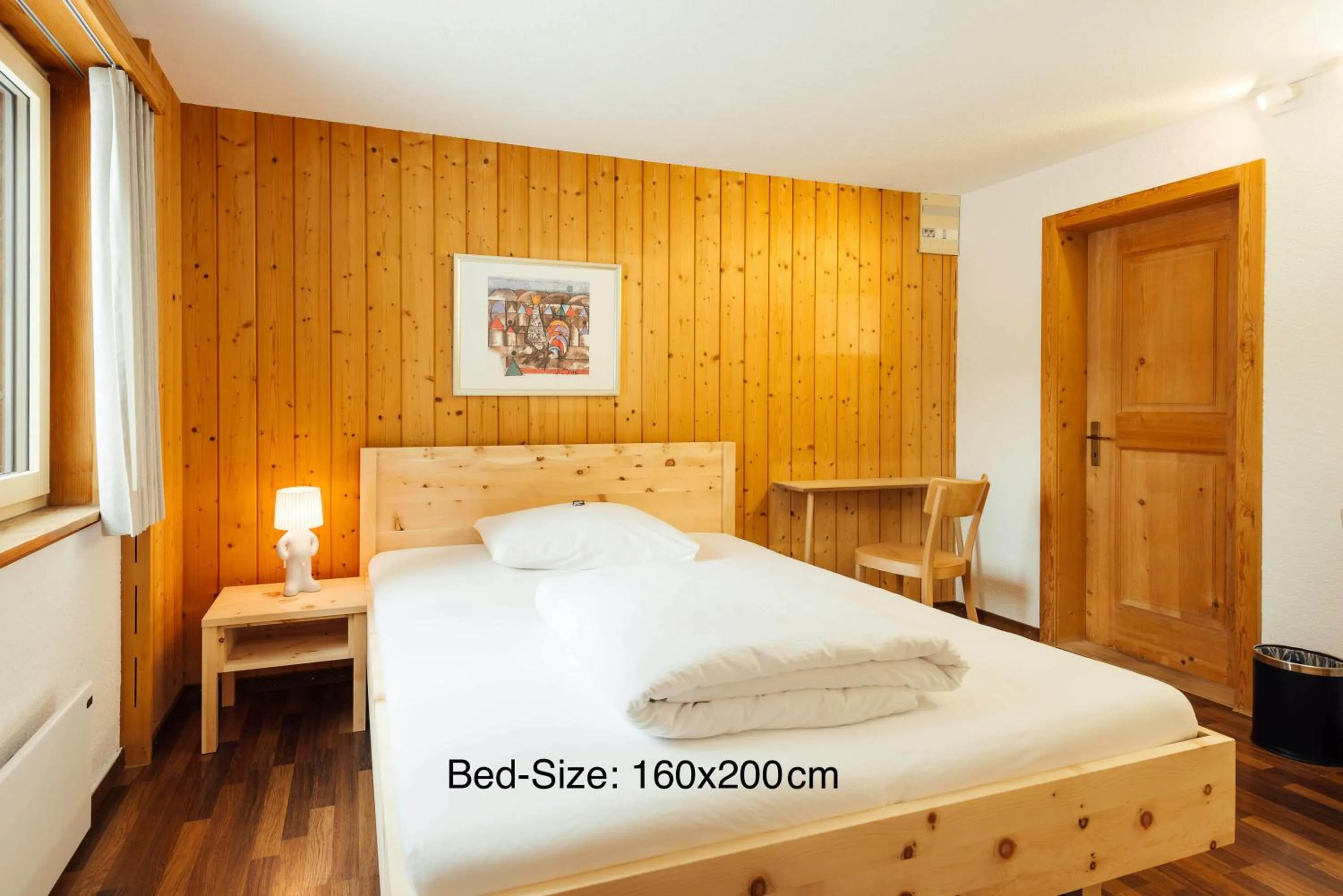 Bed in Hotel Krüzli - dapi 1914