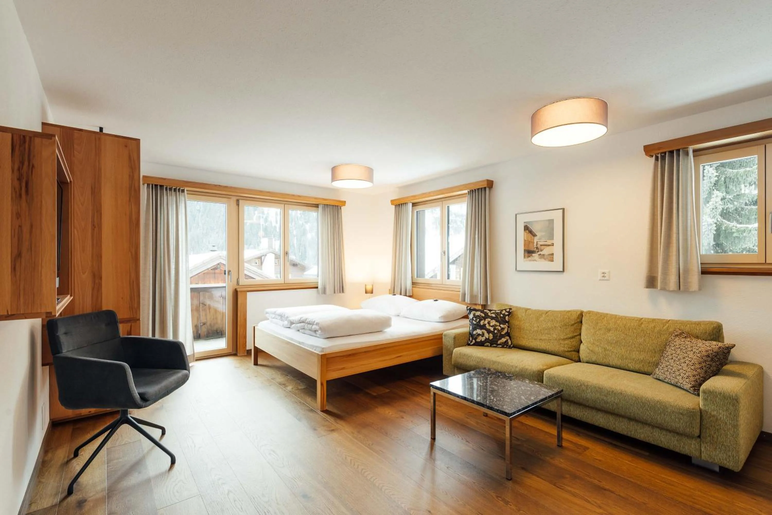 TV and multimedia, Bed in Hotel Krüzli - dapi 1914