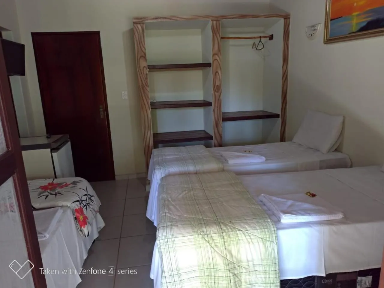 Bed in HOTEL PRAIA DA PAIXÃO