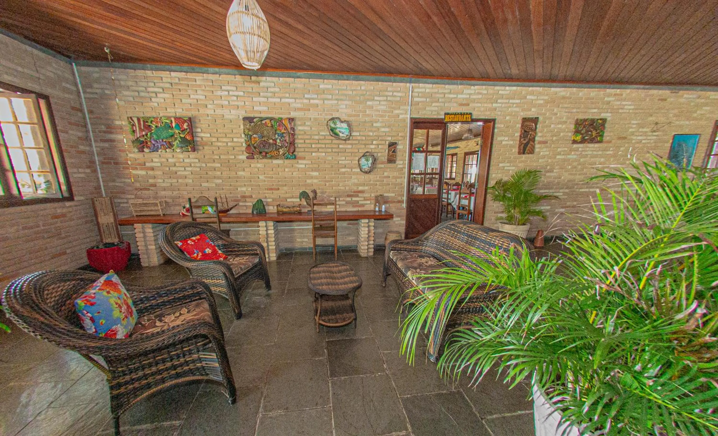 Lobby or reception in HOTEL PRAIA DA PAIXÃO