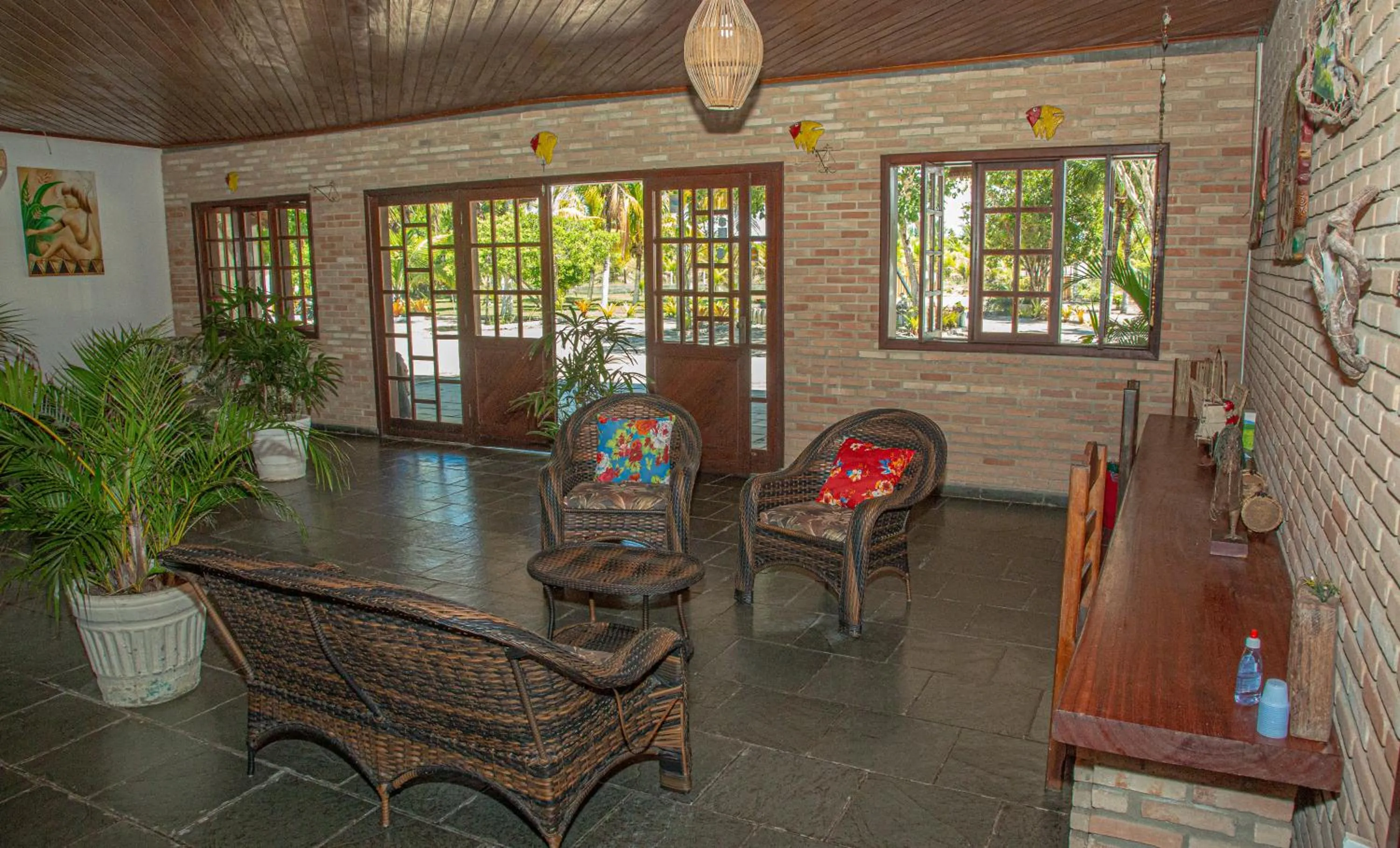 Lobby or reception in HOTEL PRAIA DA PAIXÃO