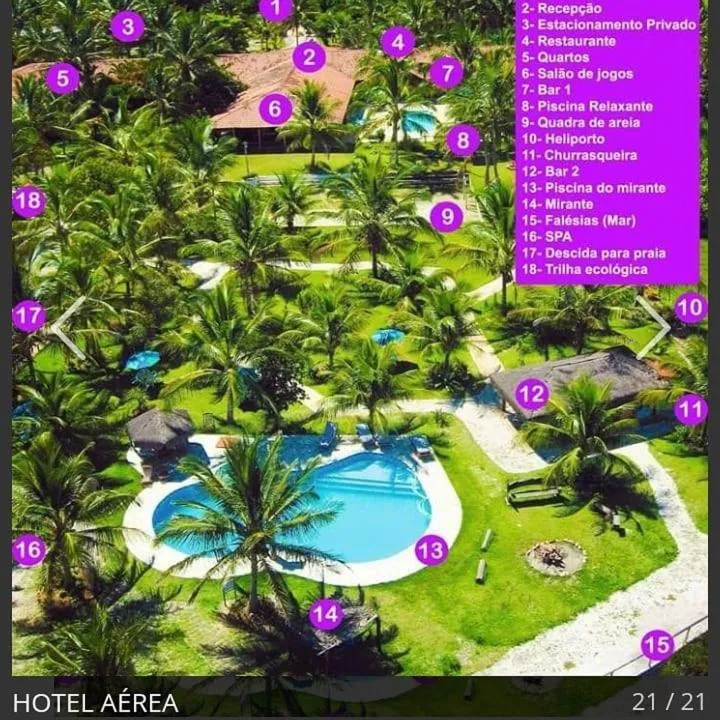 Property building in HOTEL PRAIA DA PAIXÃO