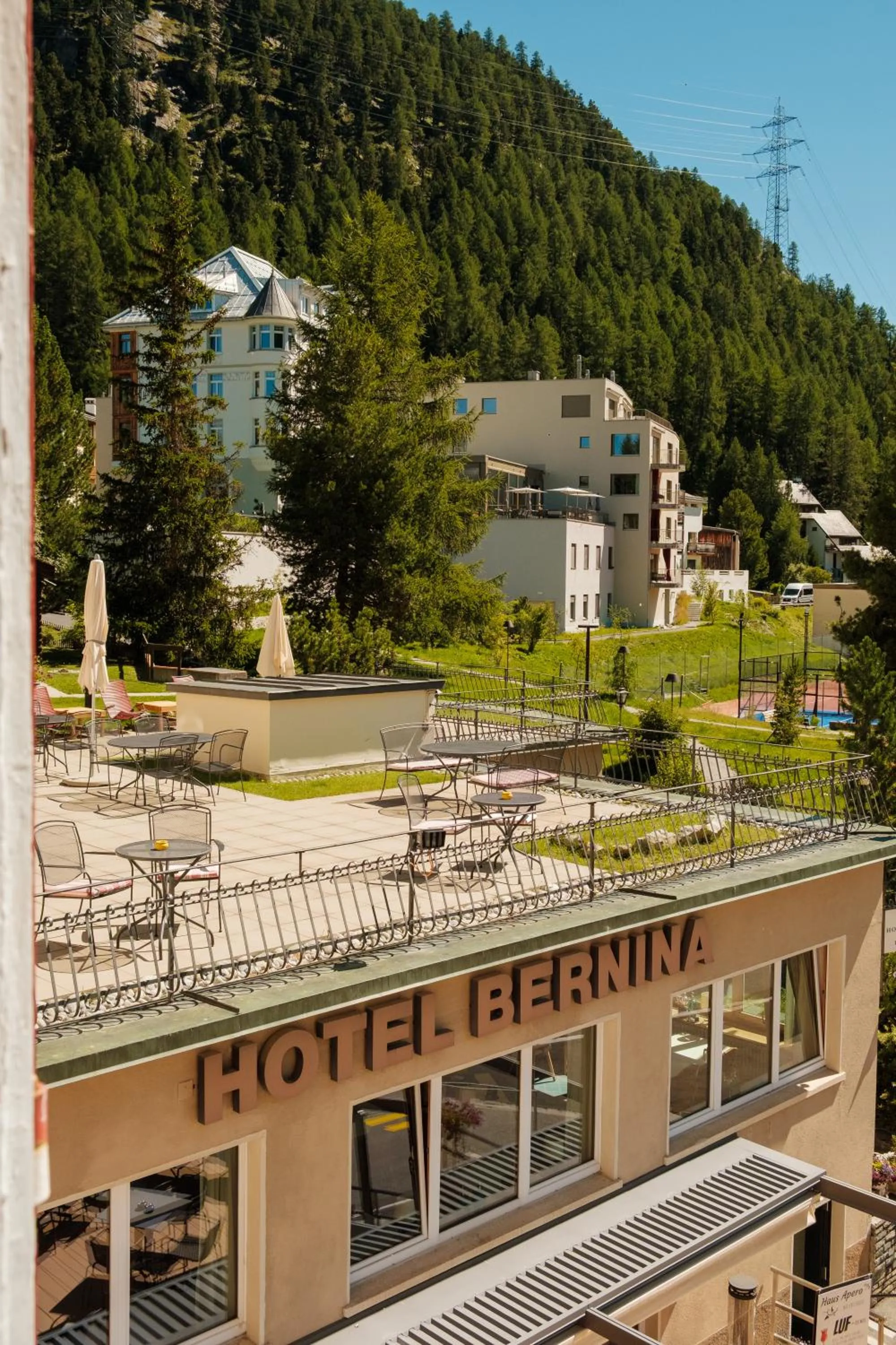 Property building in Hotel Bernina