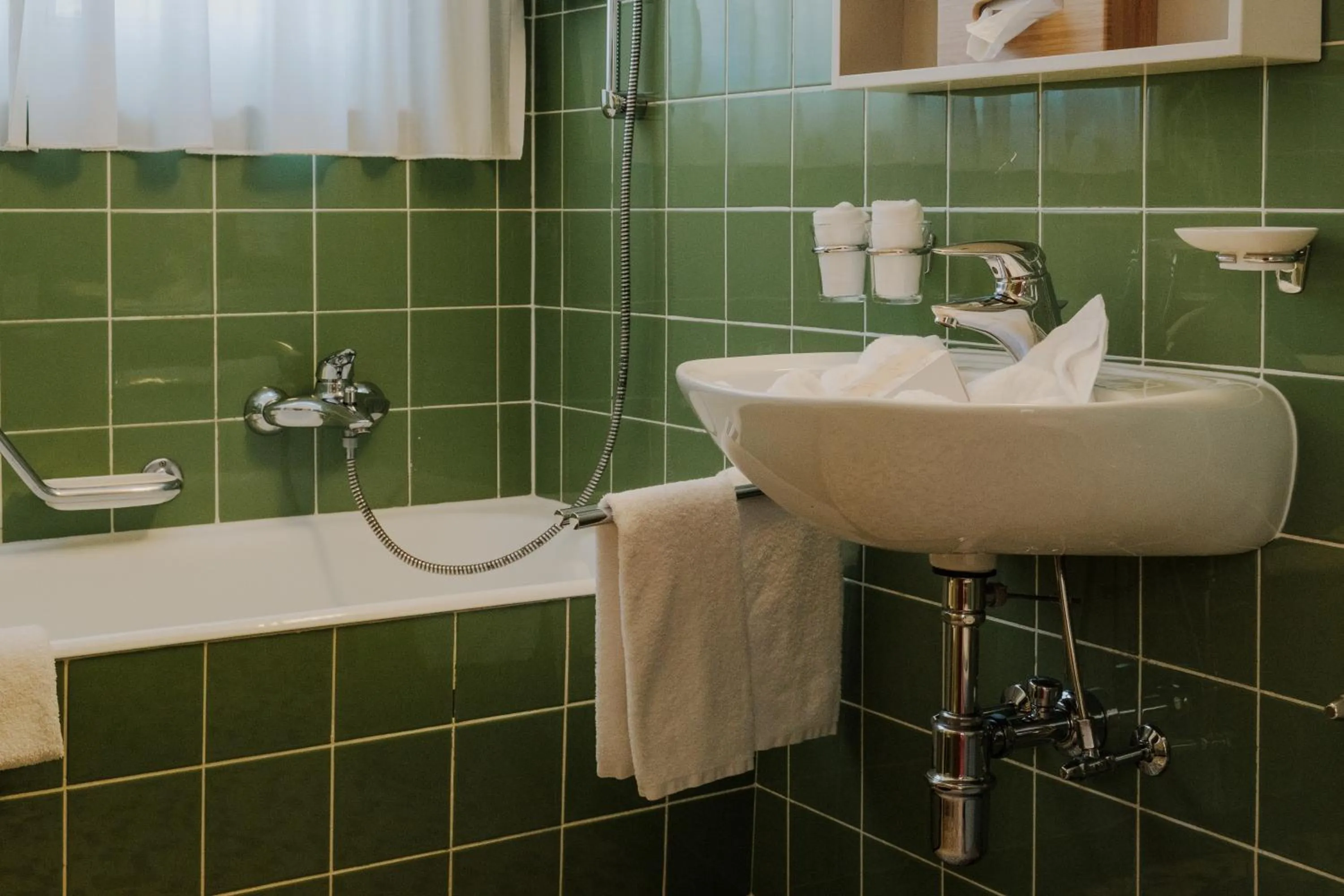 Bathroom in Hotel Bernina