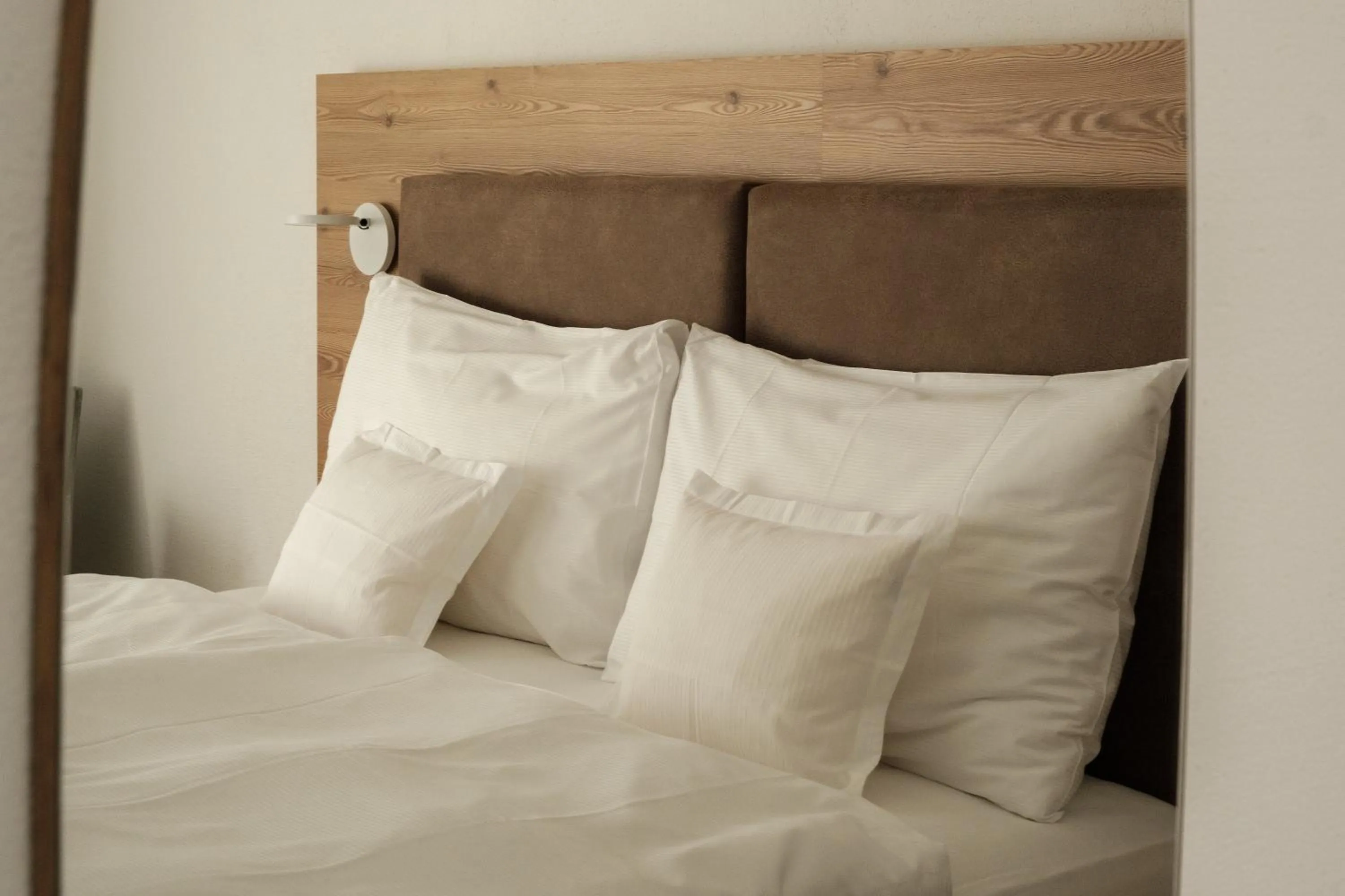 Bed in Hotel Bernina