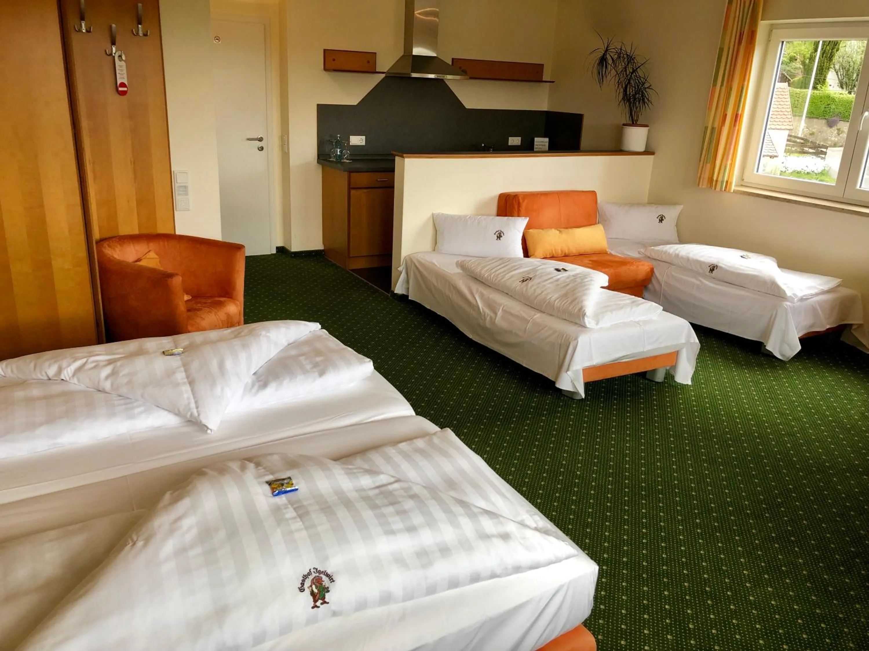 Bed in Berggasthof Hotel Igelwirt