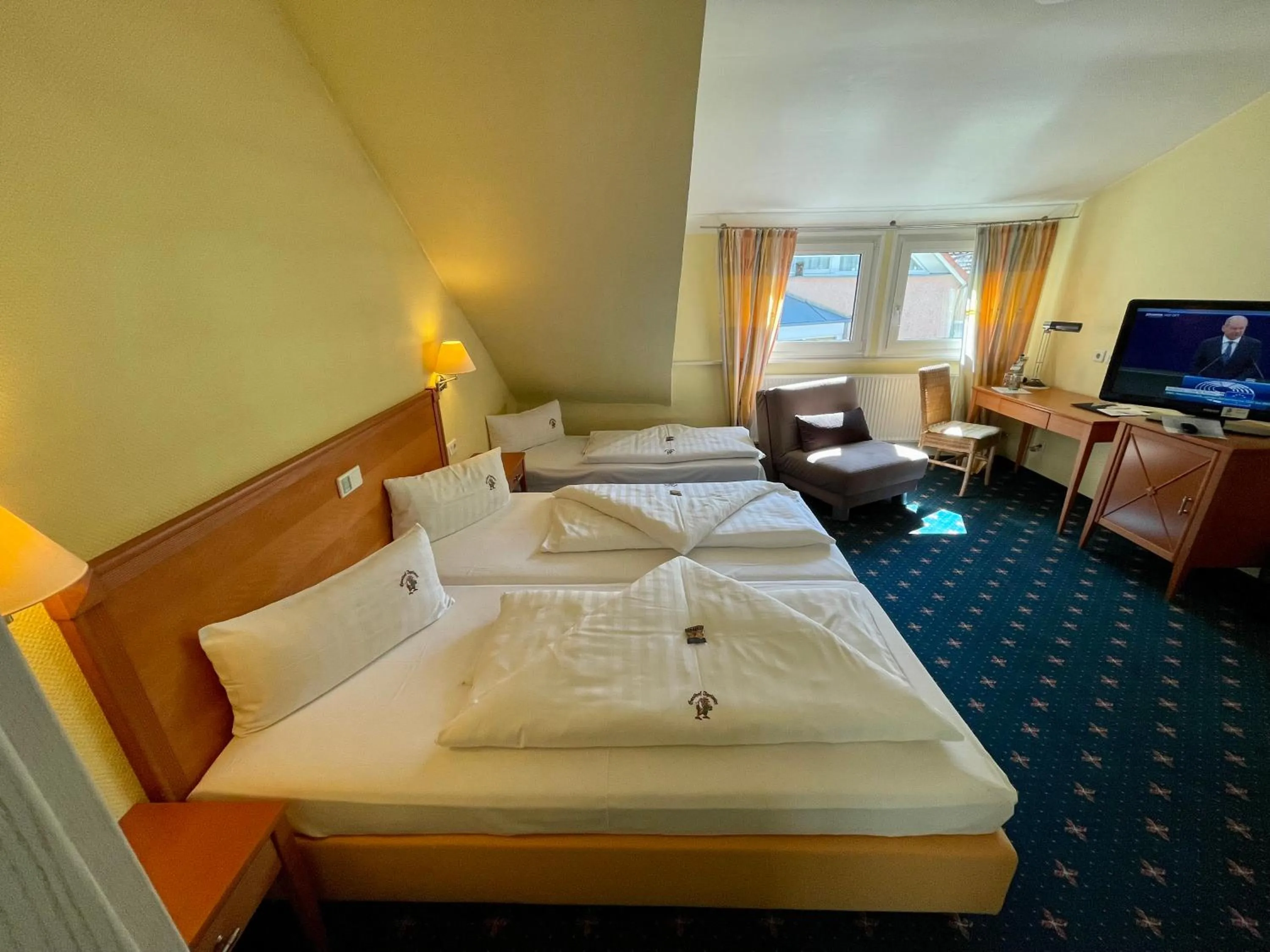 Bed in Berggasthof Hotel Igelwirt