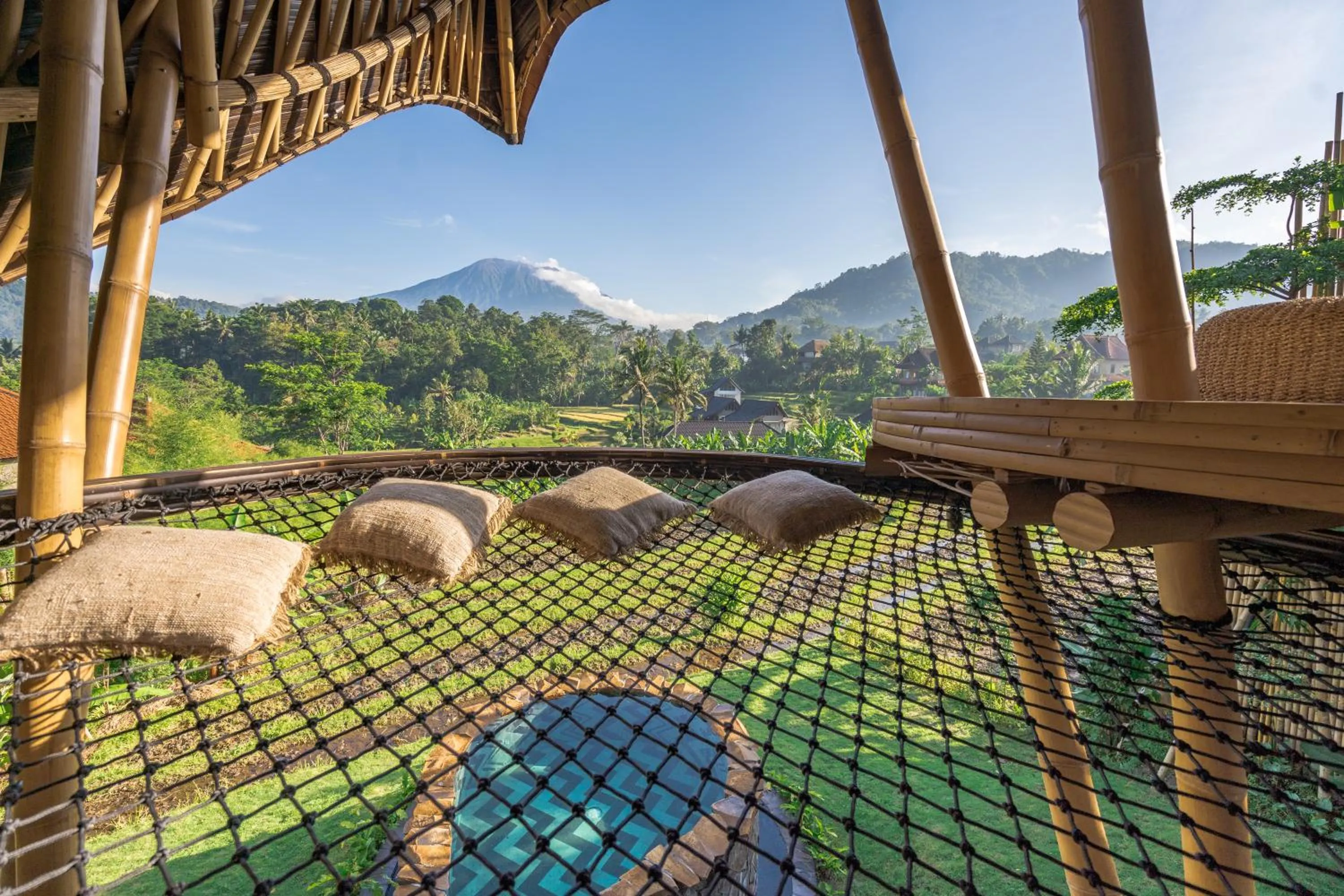 Balcony/Terrace in Veluvana Bali