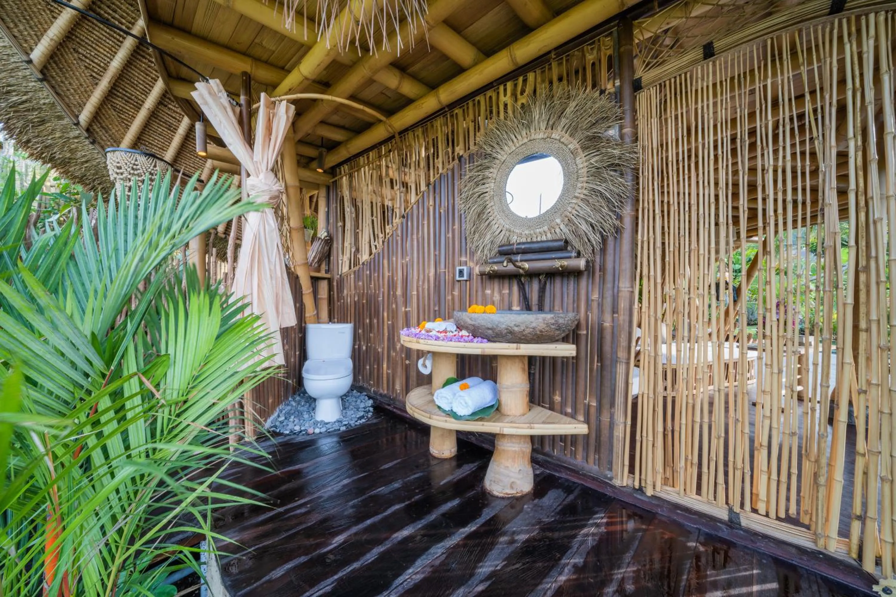 Bathroom in Veluvana Bali