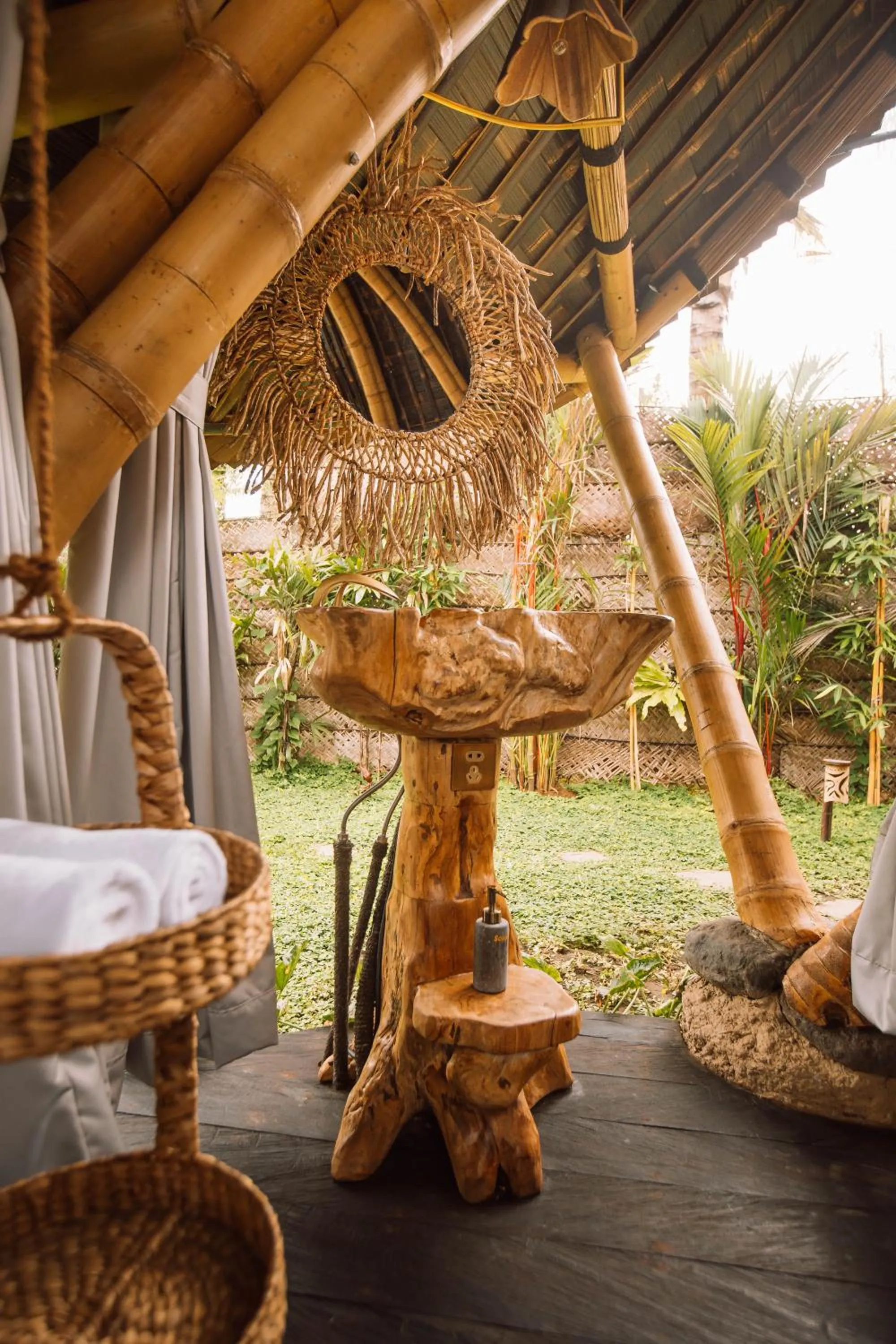 Bathroom in Veluvana Bali
