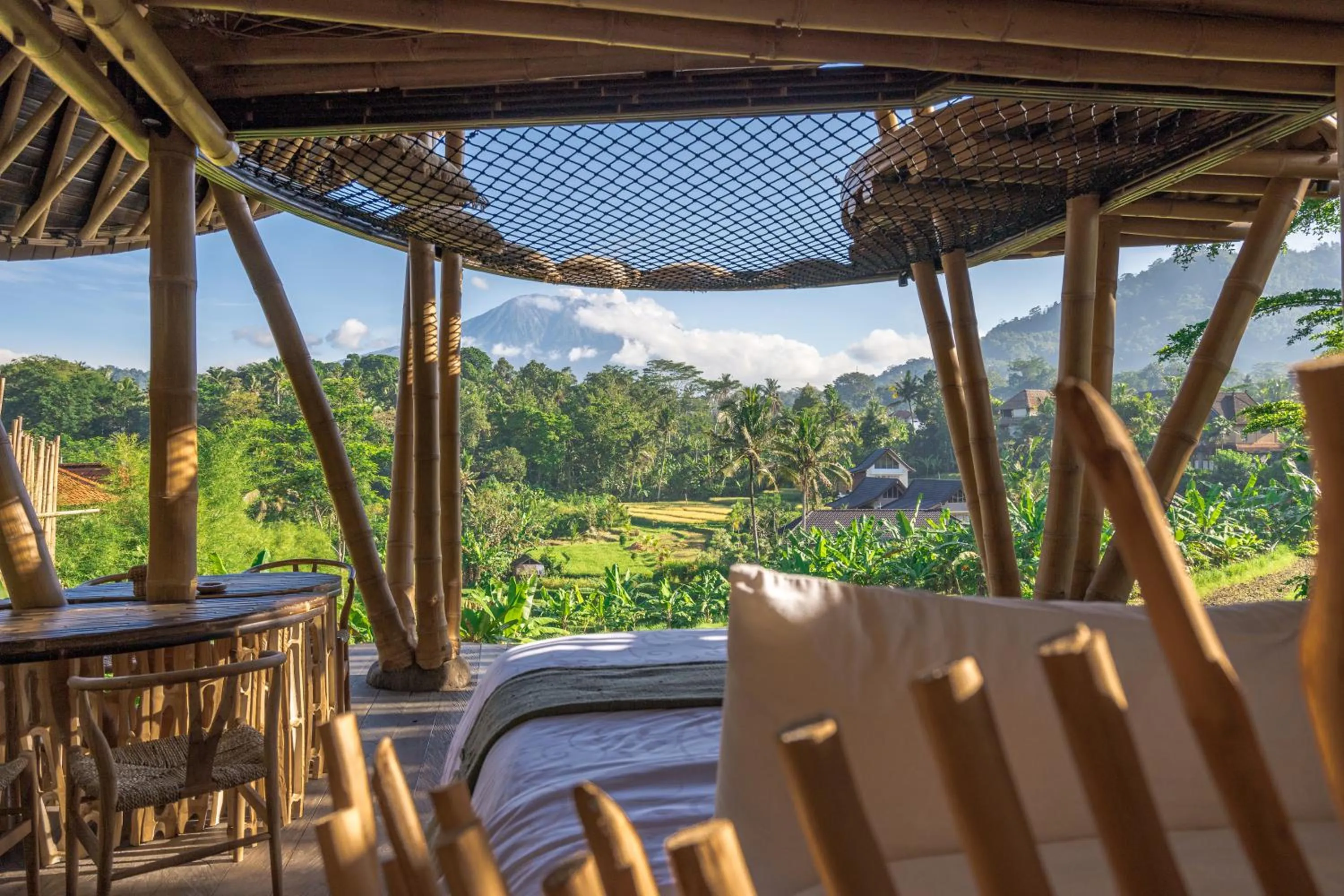 Living room in Veluvana Bali