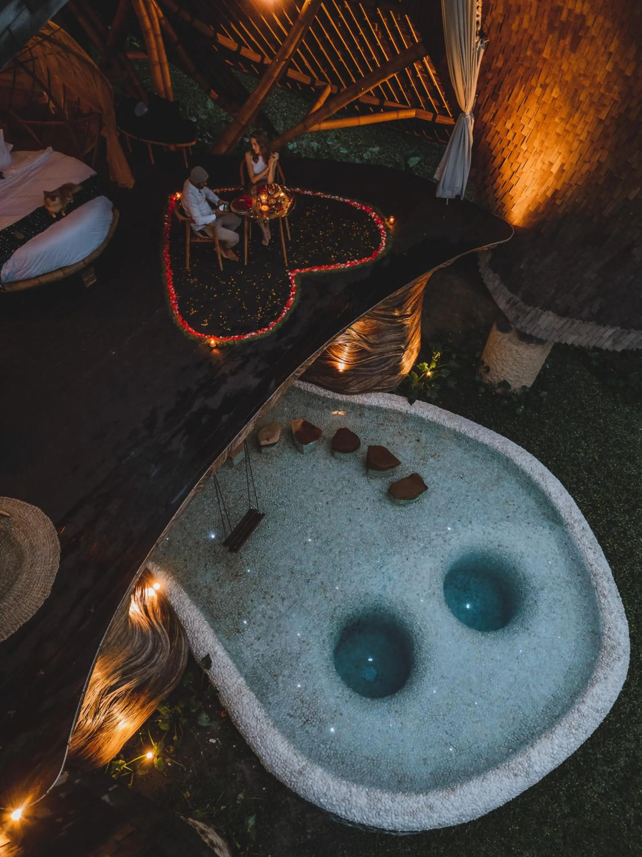 Swimming pool in Veluvana Bali