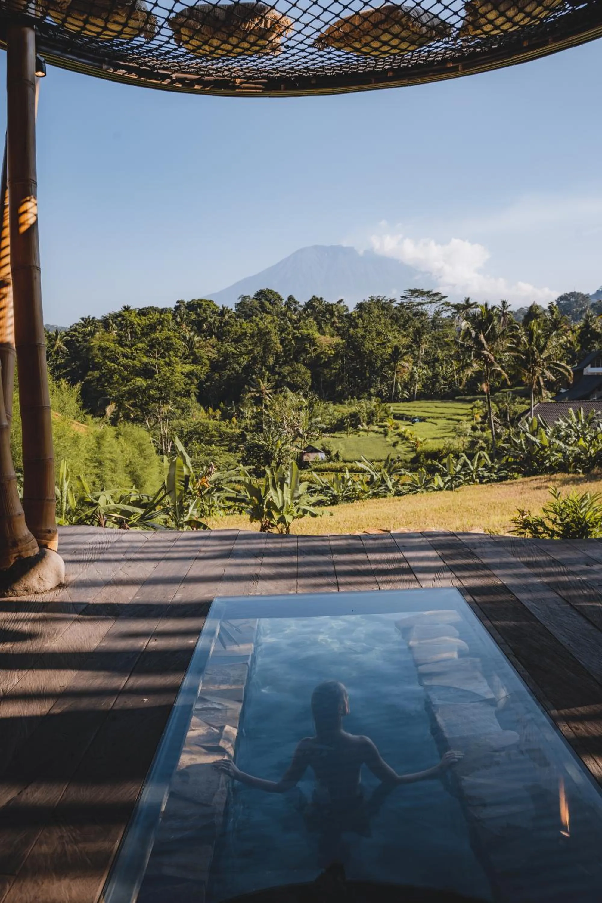 Swimming pool in Veluvana Bali