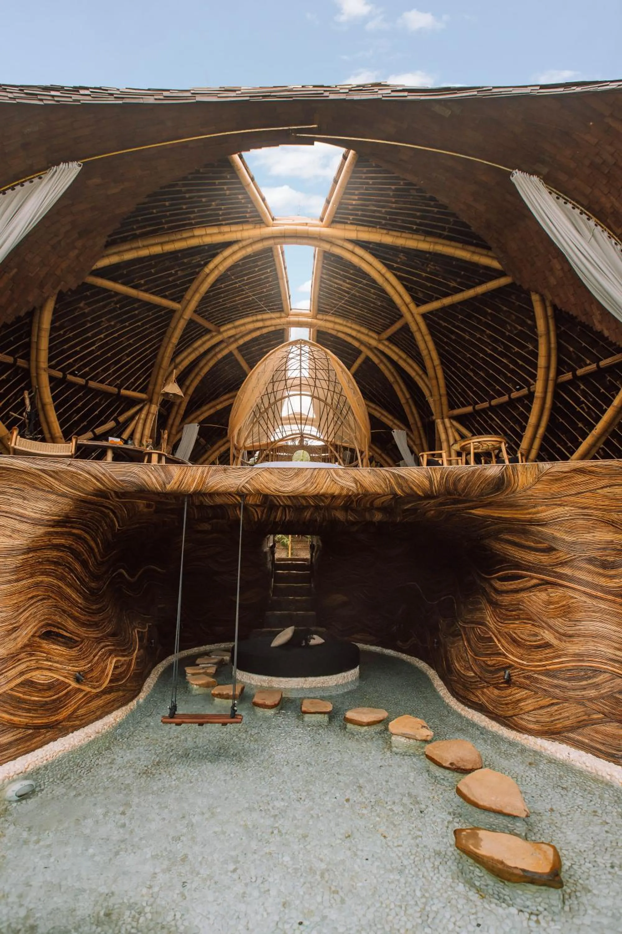 Pool view in Veluvana Bali