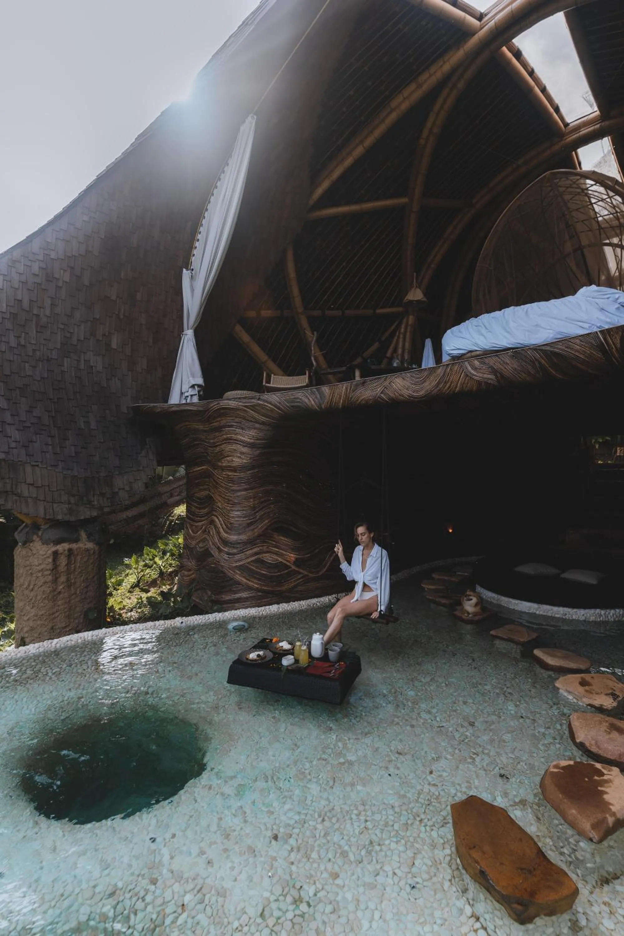 Breakfast in Veluvana Bali