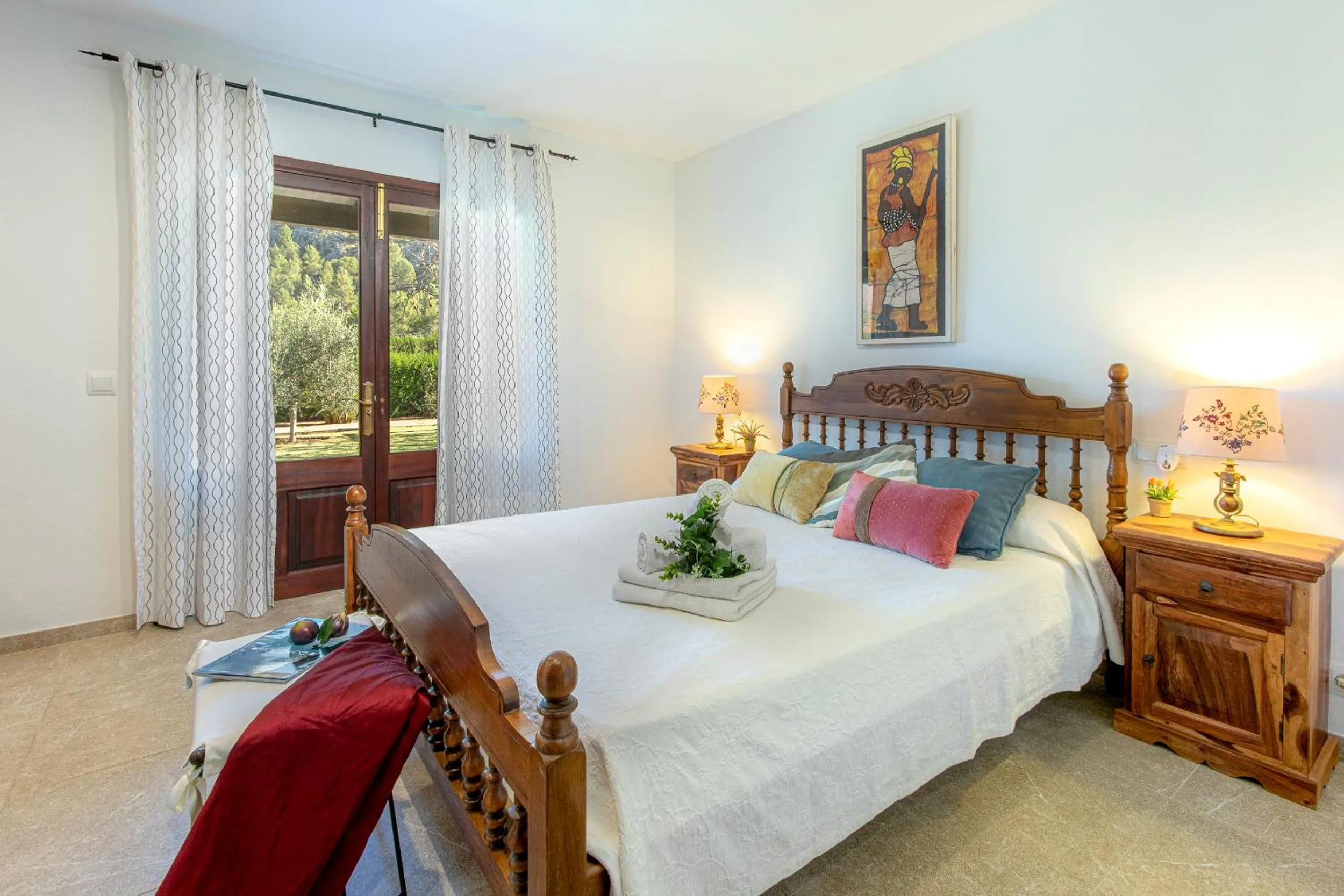 Bedroom in Family villa can Tomeu By homevillas360