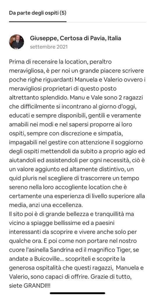 B&B BUICOVILLE CAMEROTA