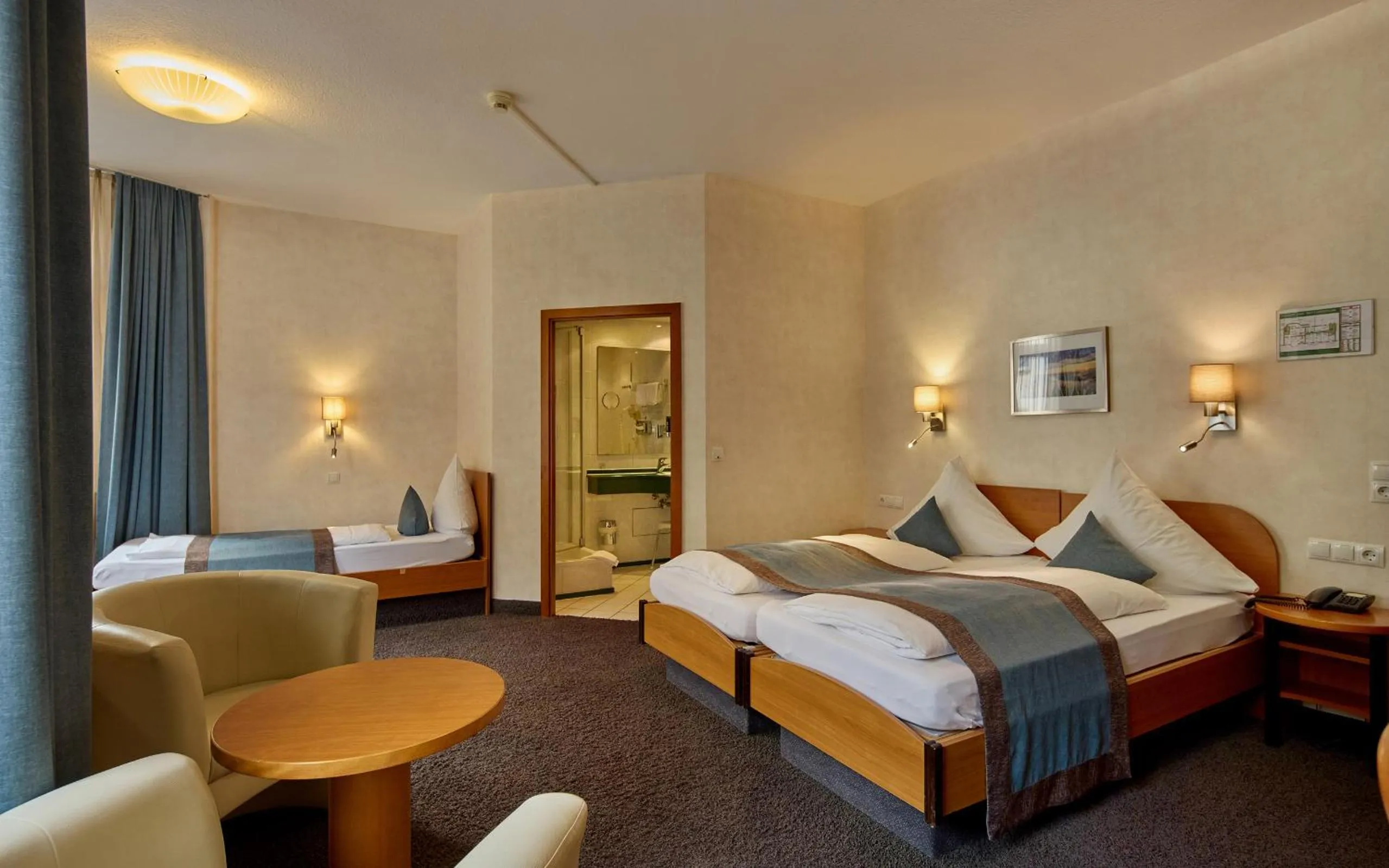 Bed in Trip Inn Hotel Hamm