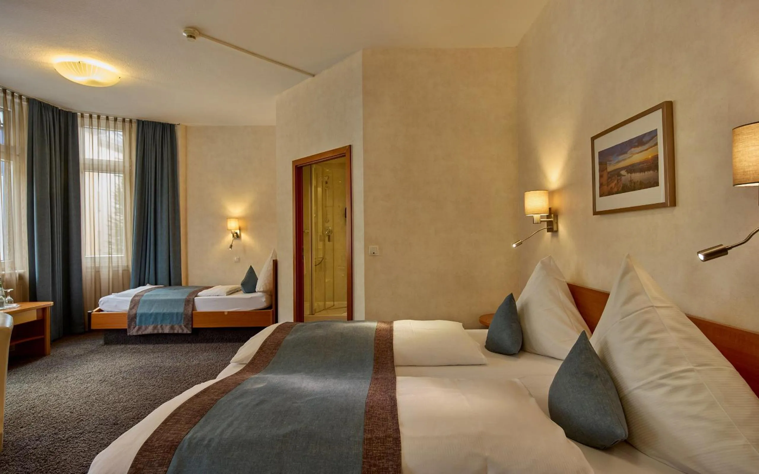 Bed in Trip Inn Hotel Hamm