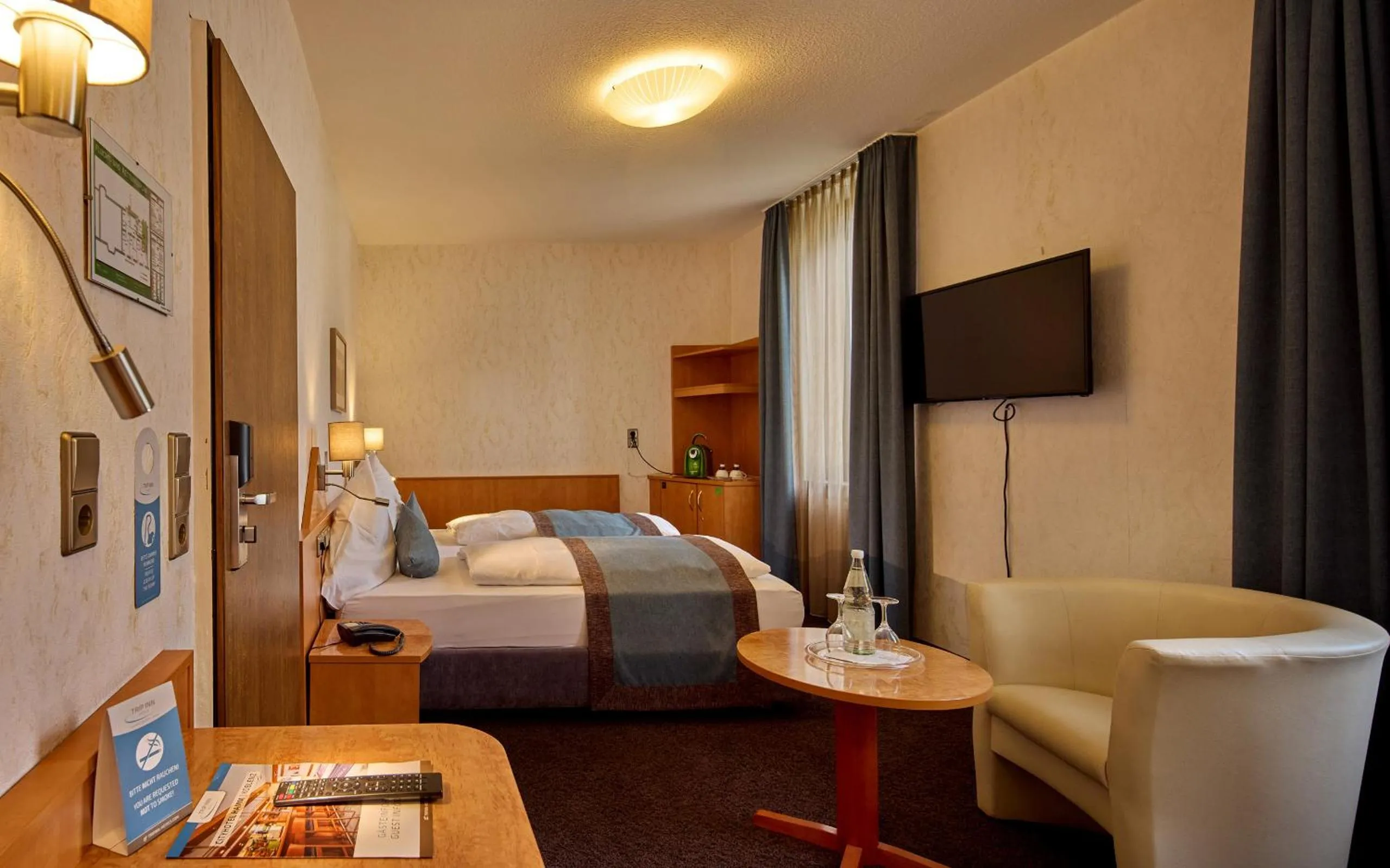 Bed in Trip Inn Hotel Hamm