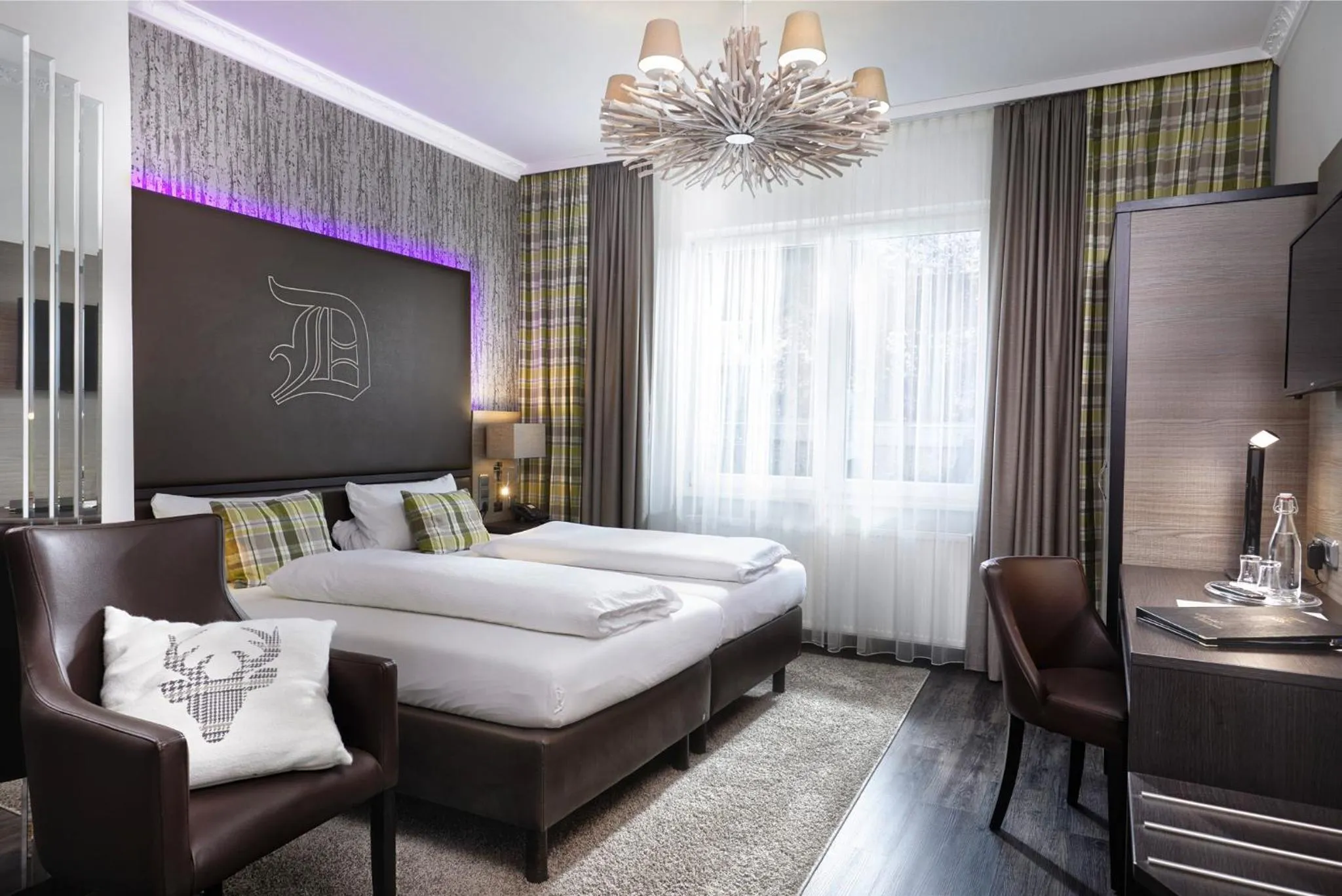 Bed in Hotel am Markt Bacharach