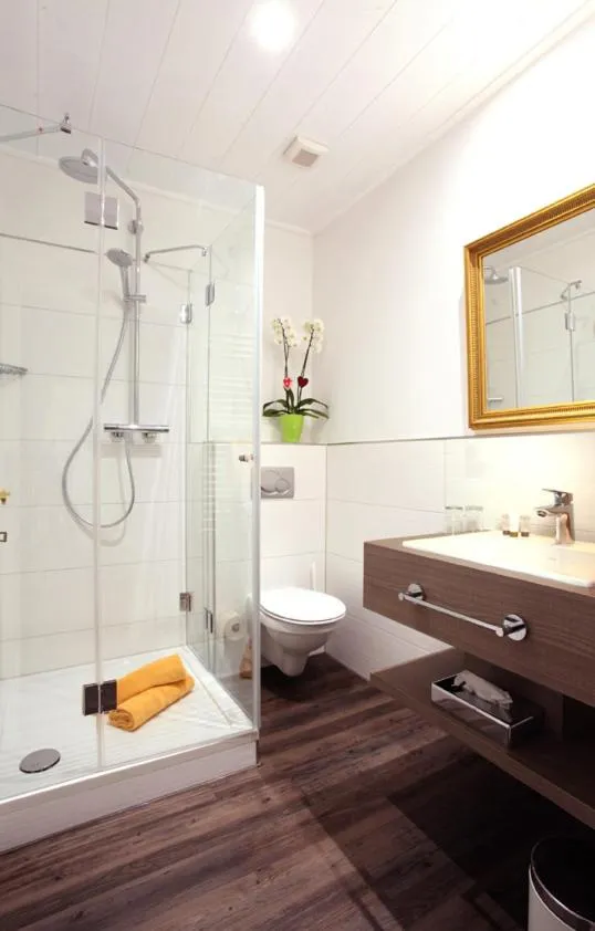 Shower in Hotel am Markt Bacharach