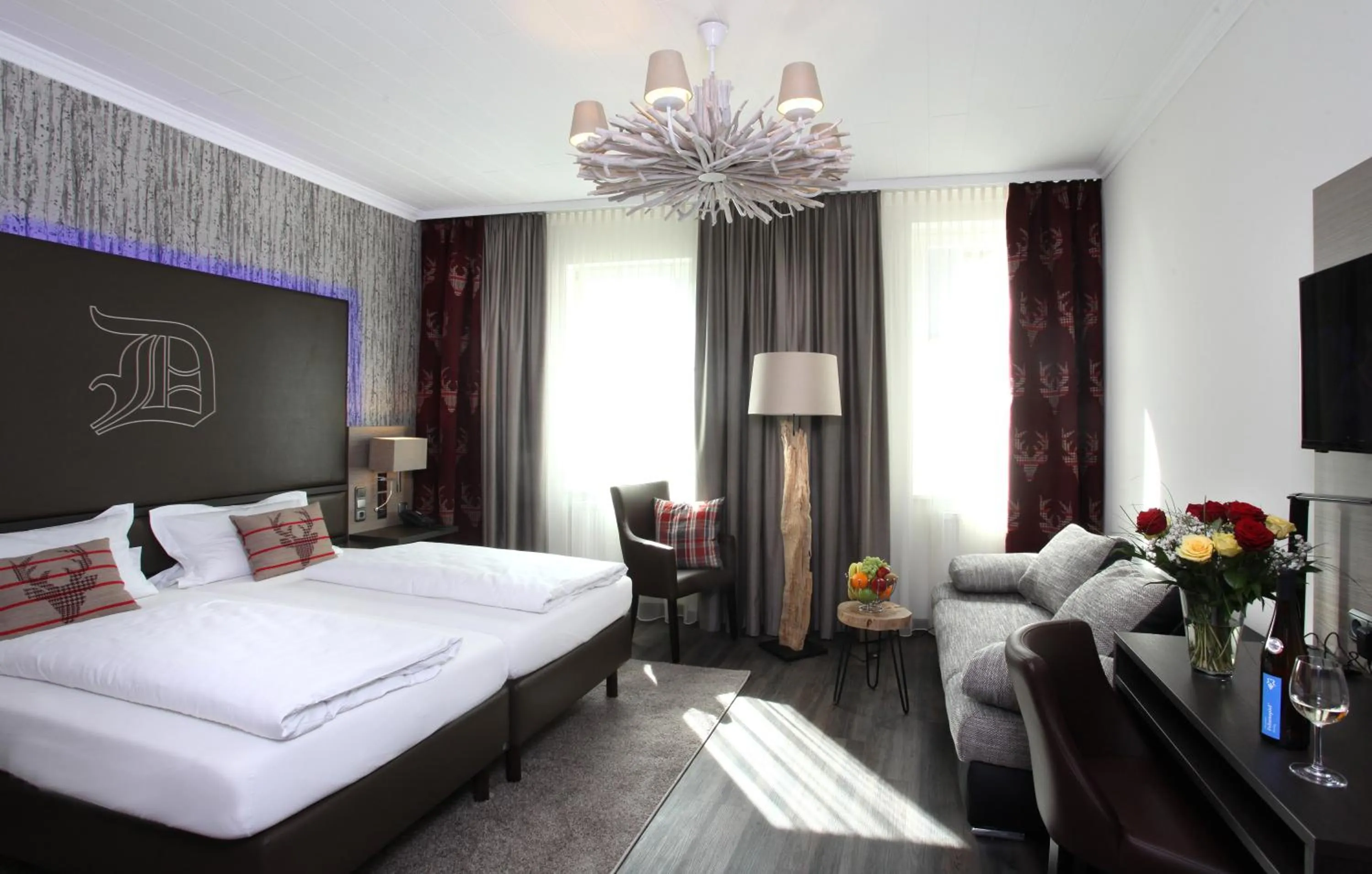 Bed in Hotel am Markt Bacharach