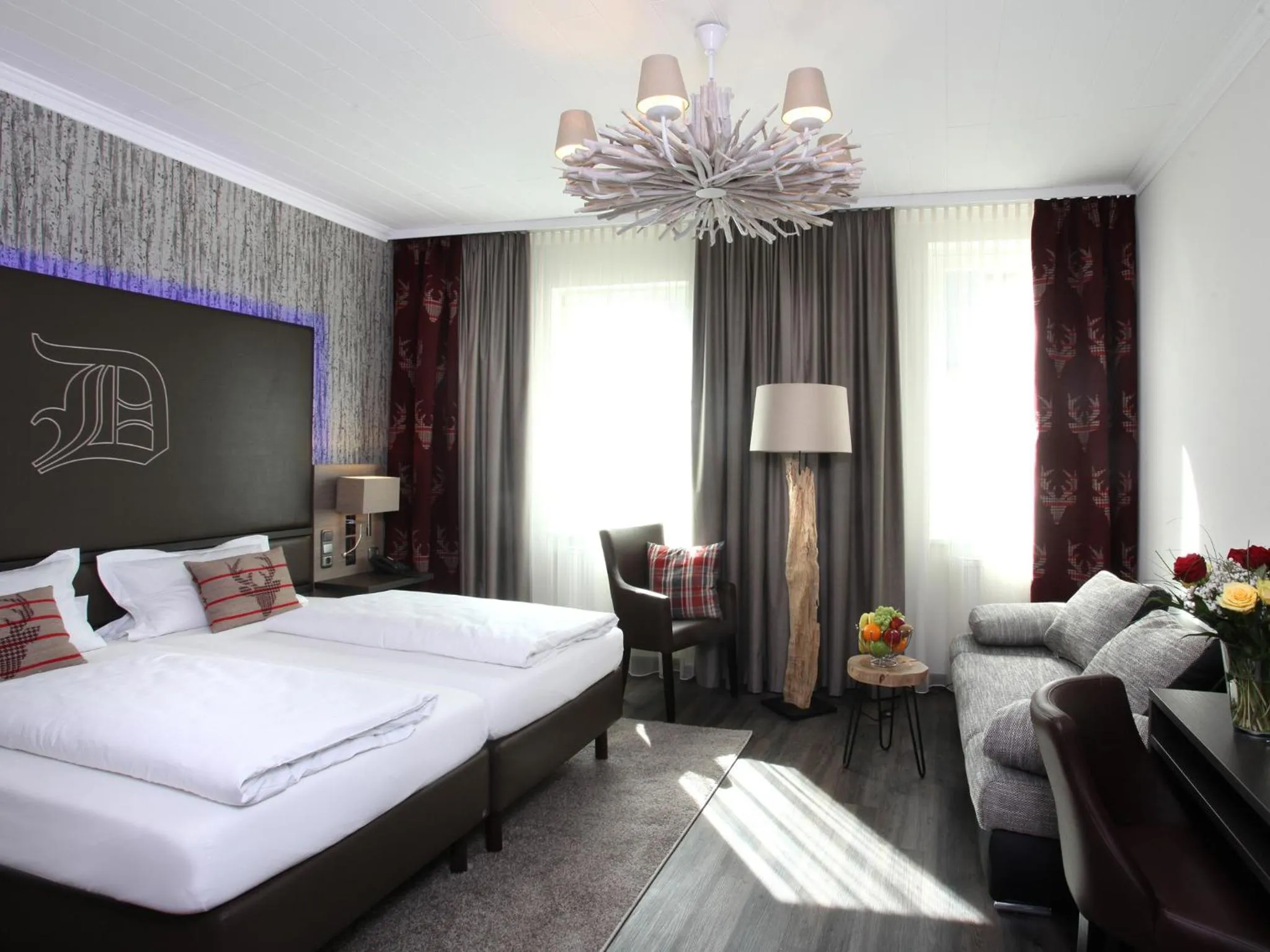 Bed in Hotel am Markt Bacharach