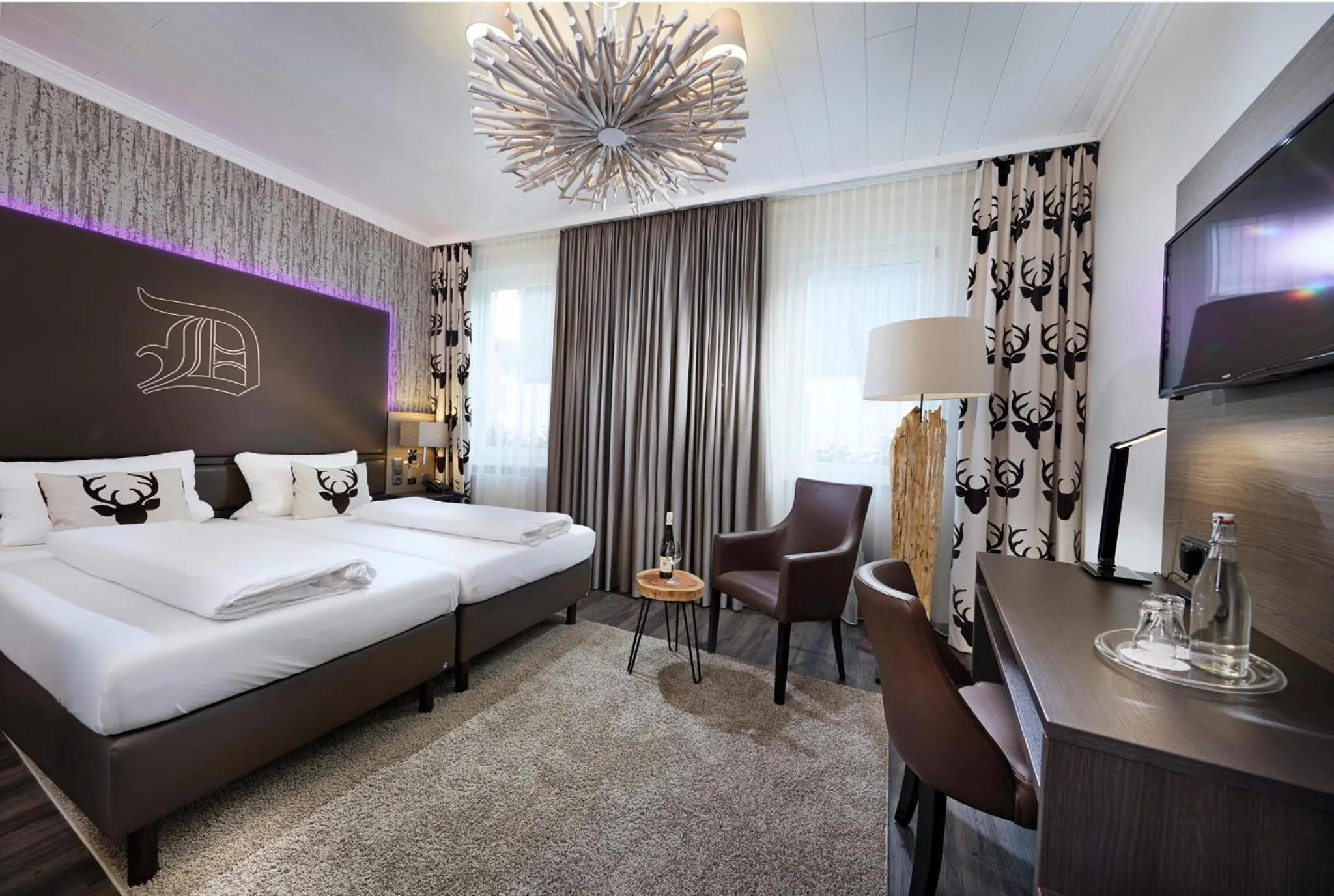 Bed in Hotel am Markt Bacharach