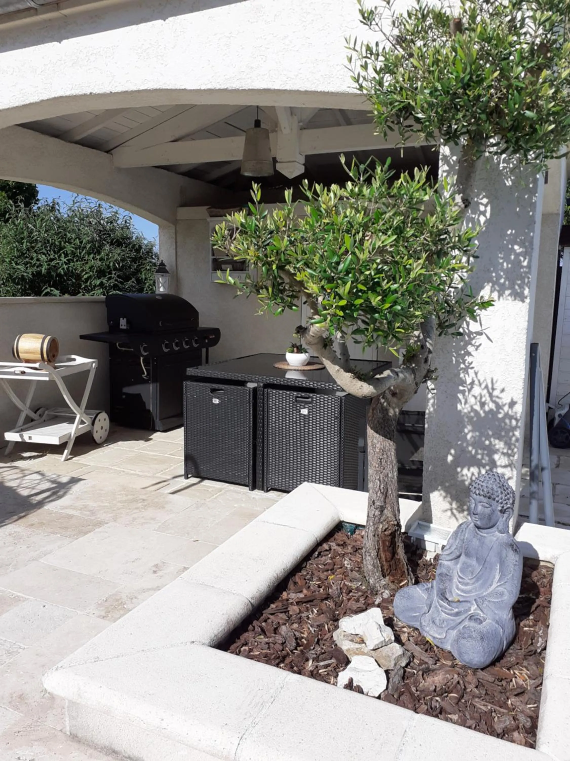 Patio in Maison d'hôtes L'air d'antan