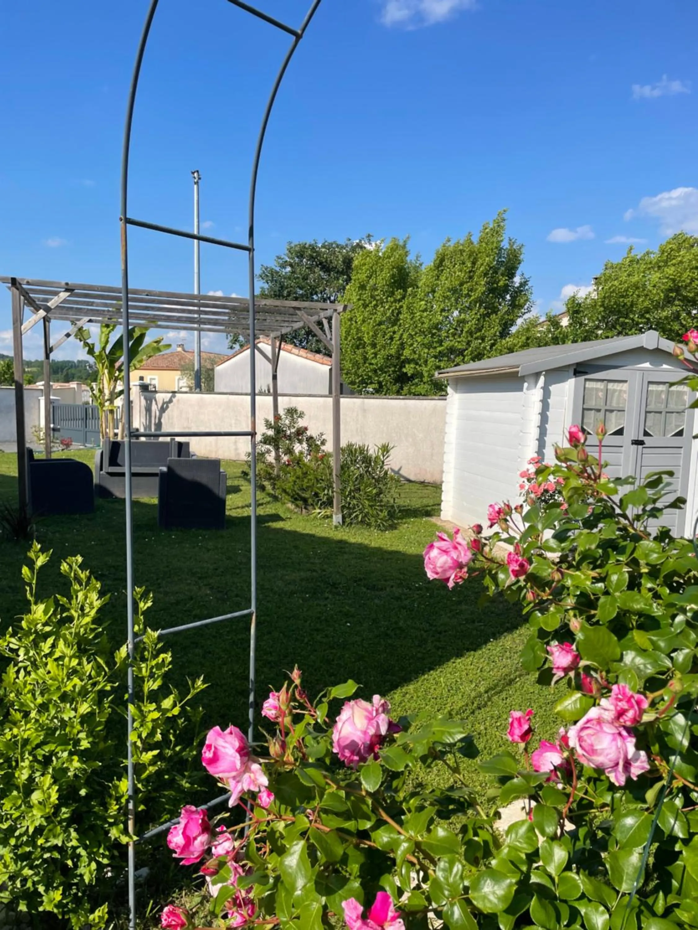 Garden in Maison d'hôtes L'air d'antan