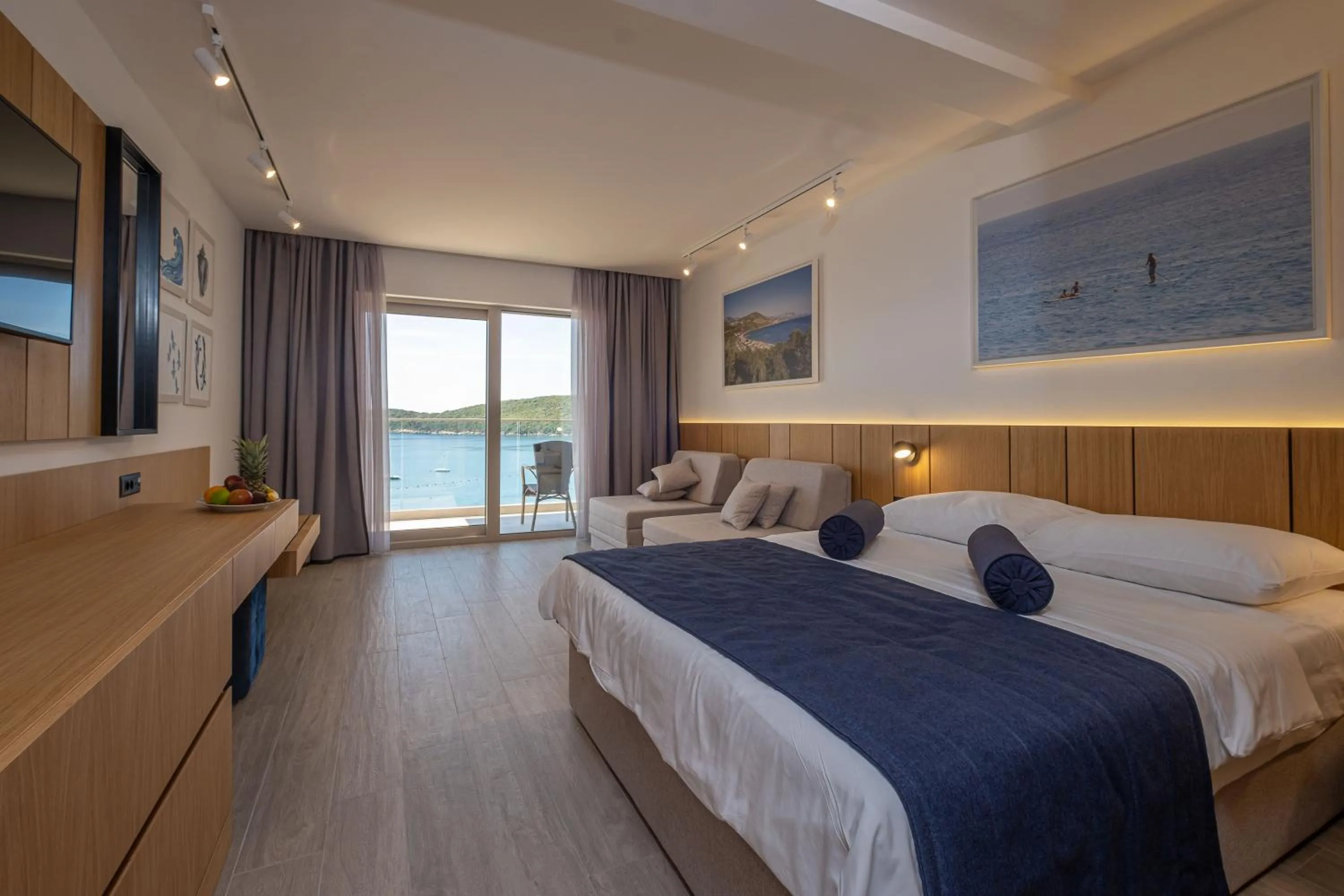 Photo of the whole room, Bed in Poseidon The Beach Hotel