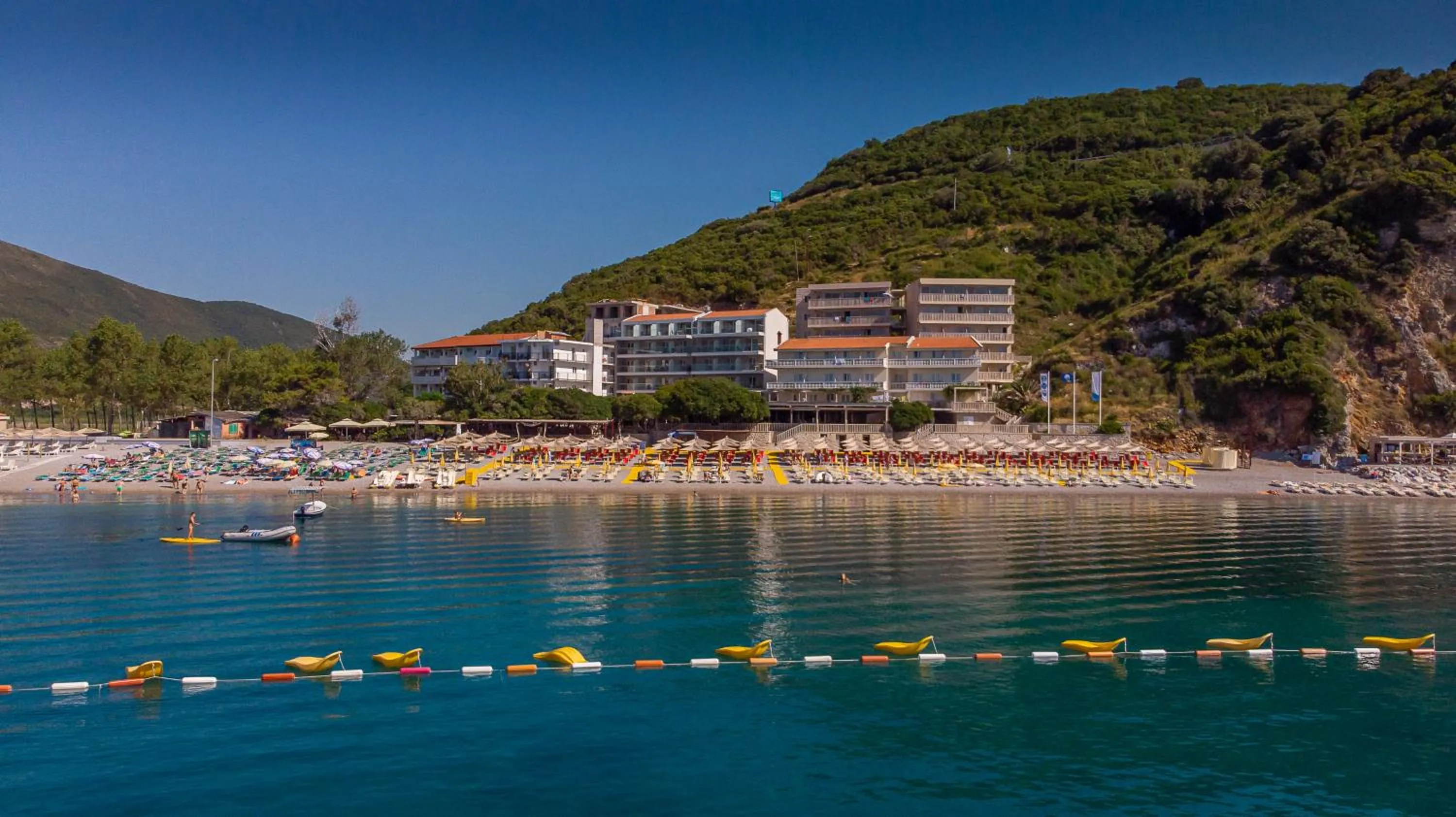 Bird's eye view in Poseidon The Beach Hotel