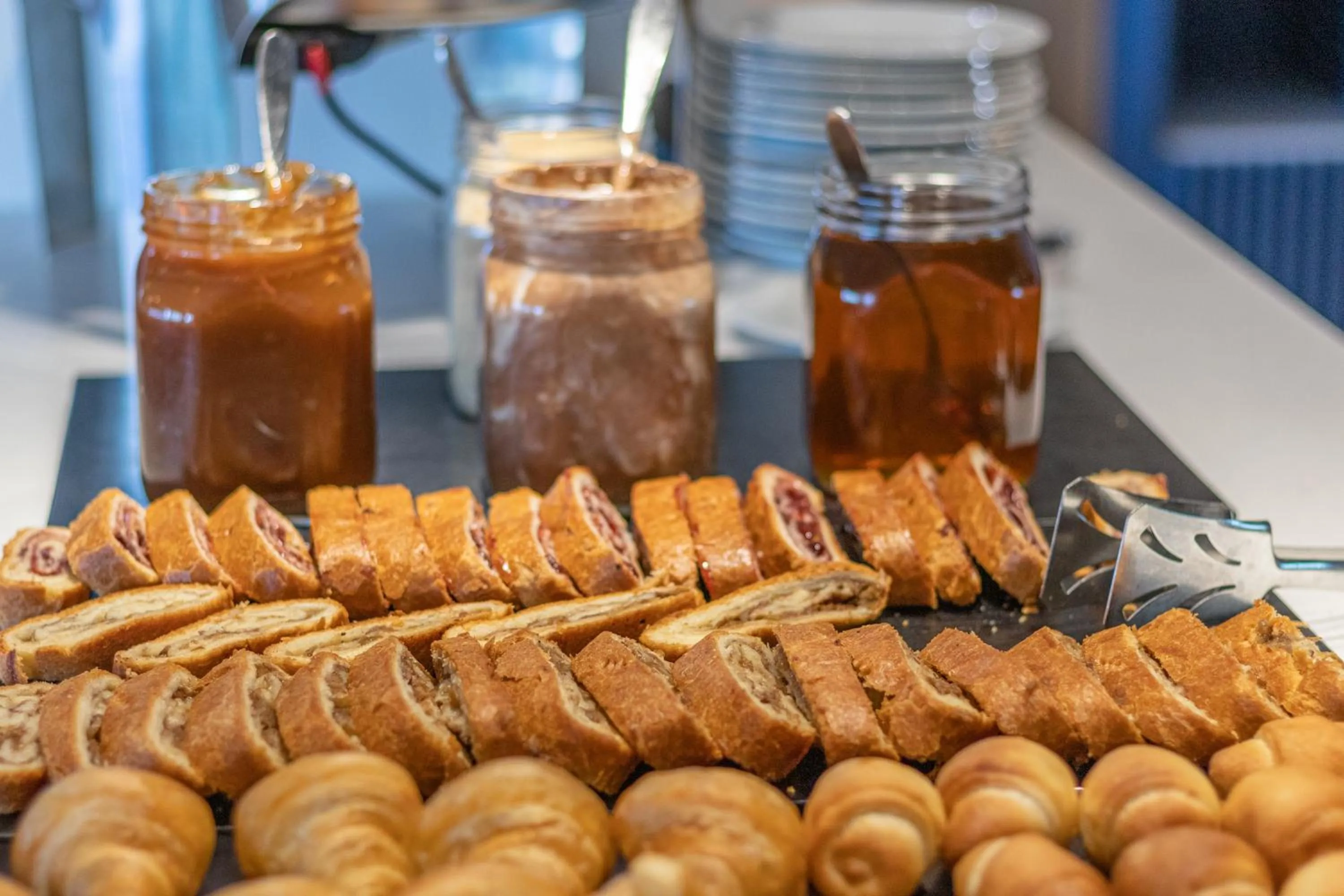 Breakfast in Poseidon The Beach Hotel