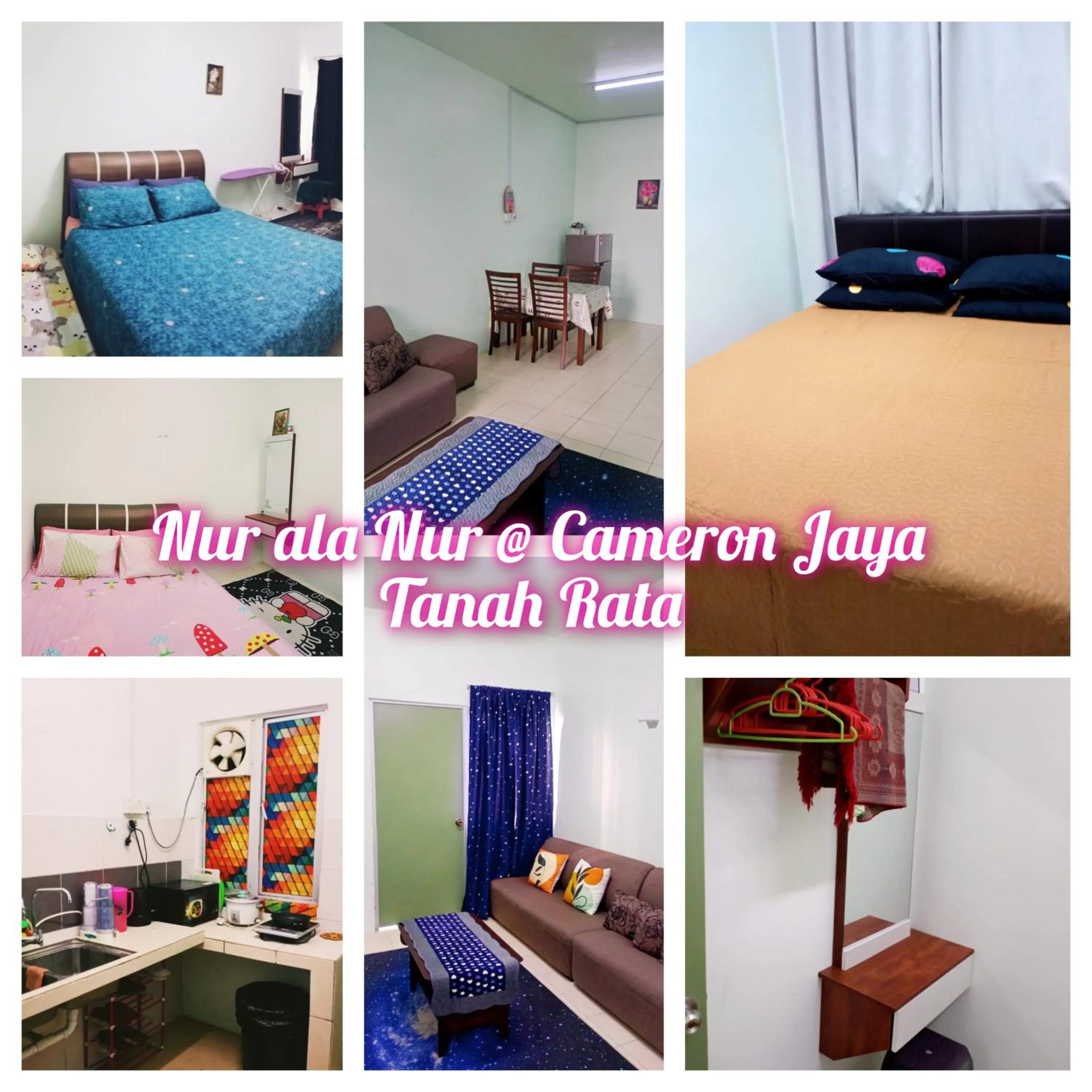 Bed in Nur ala Nur space @ Cameron Jaya