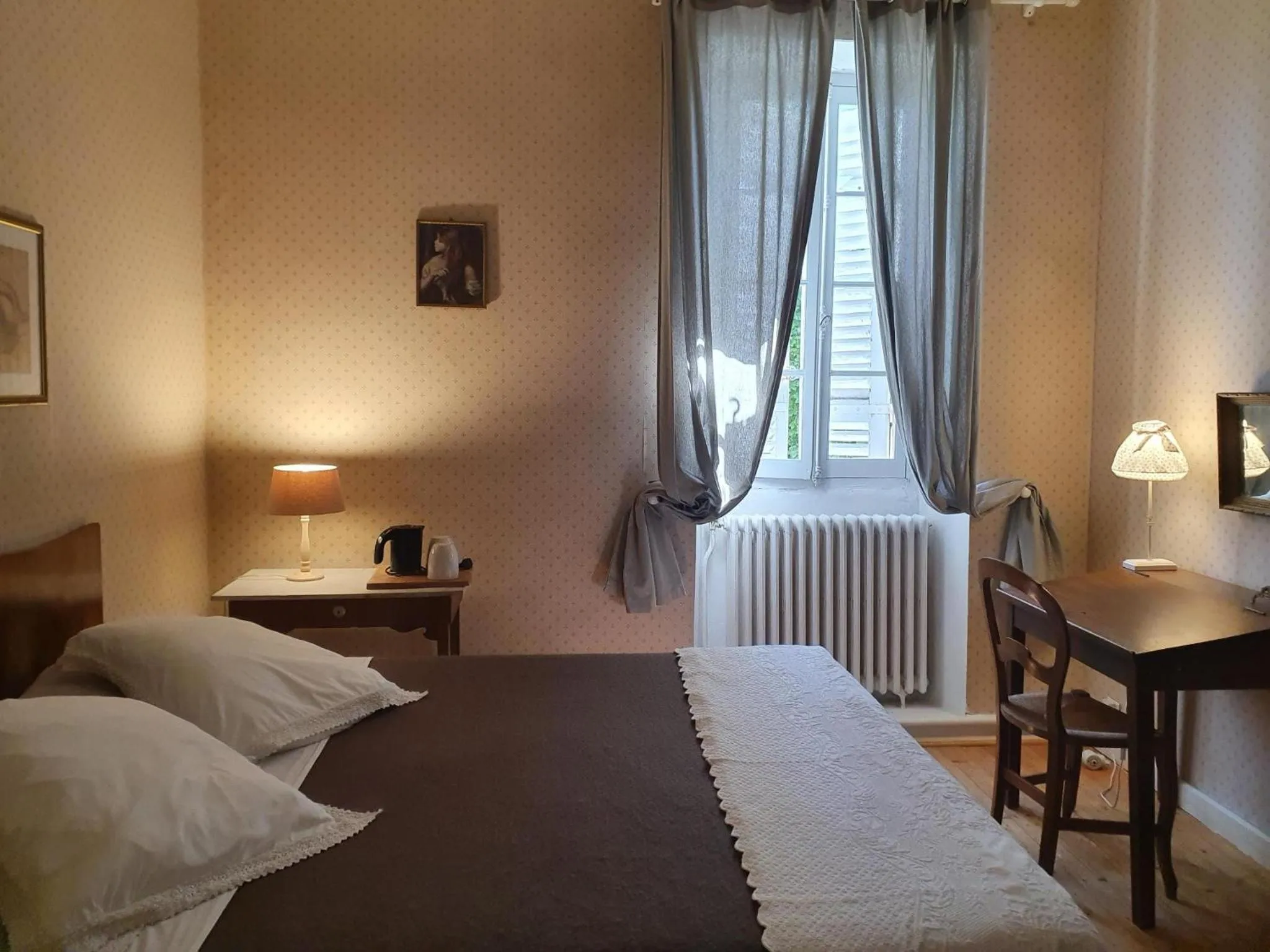 Bed in Chambres d'hôtes La Hourqueyre