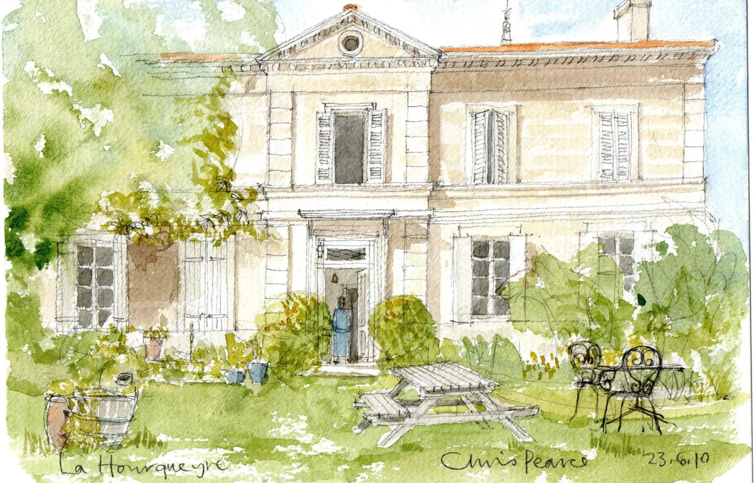 Facade/entrance in Chambres d'hôtes La Hourqueyre