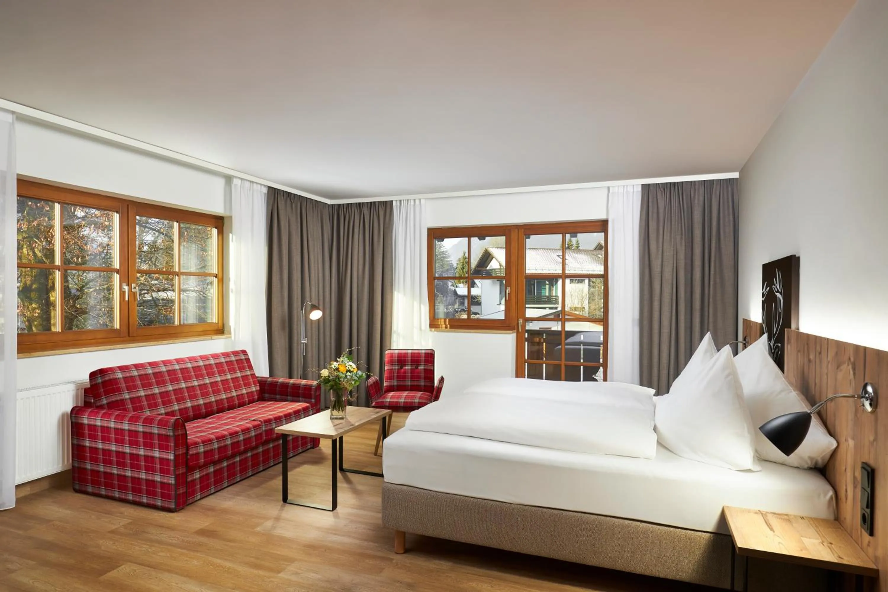 Photo of the whole room, Bed in HYPERION Hotel Garmisch - Partenkirchen