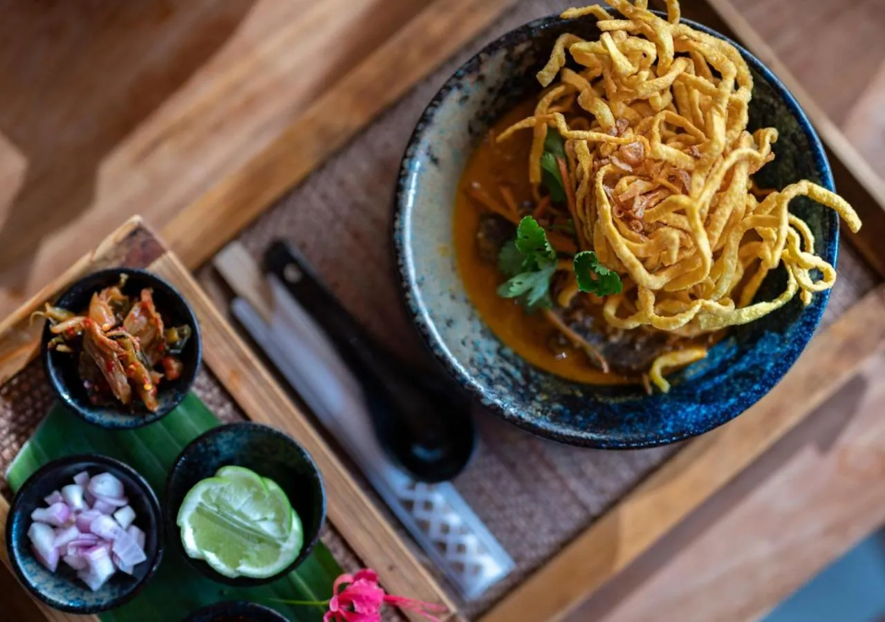 Food and drinks in Athita The Hidden Court Chiang Saen Boutique Hotel