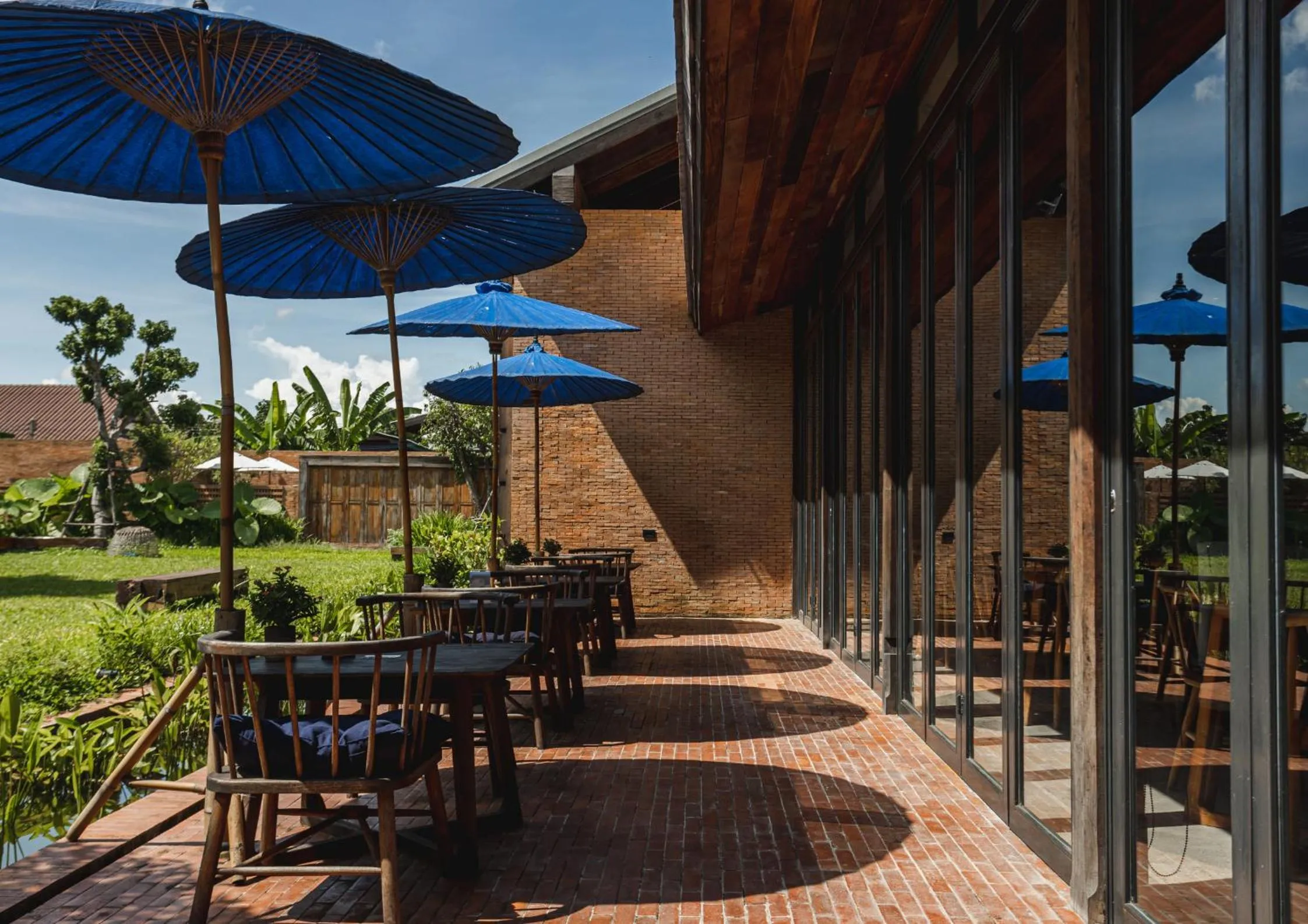 Garden in Athita The Hidden Court Chiang Saen Boutique Hotel