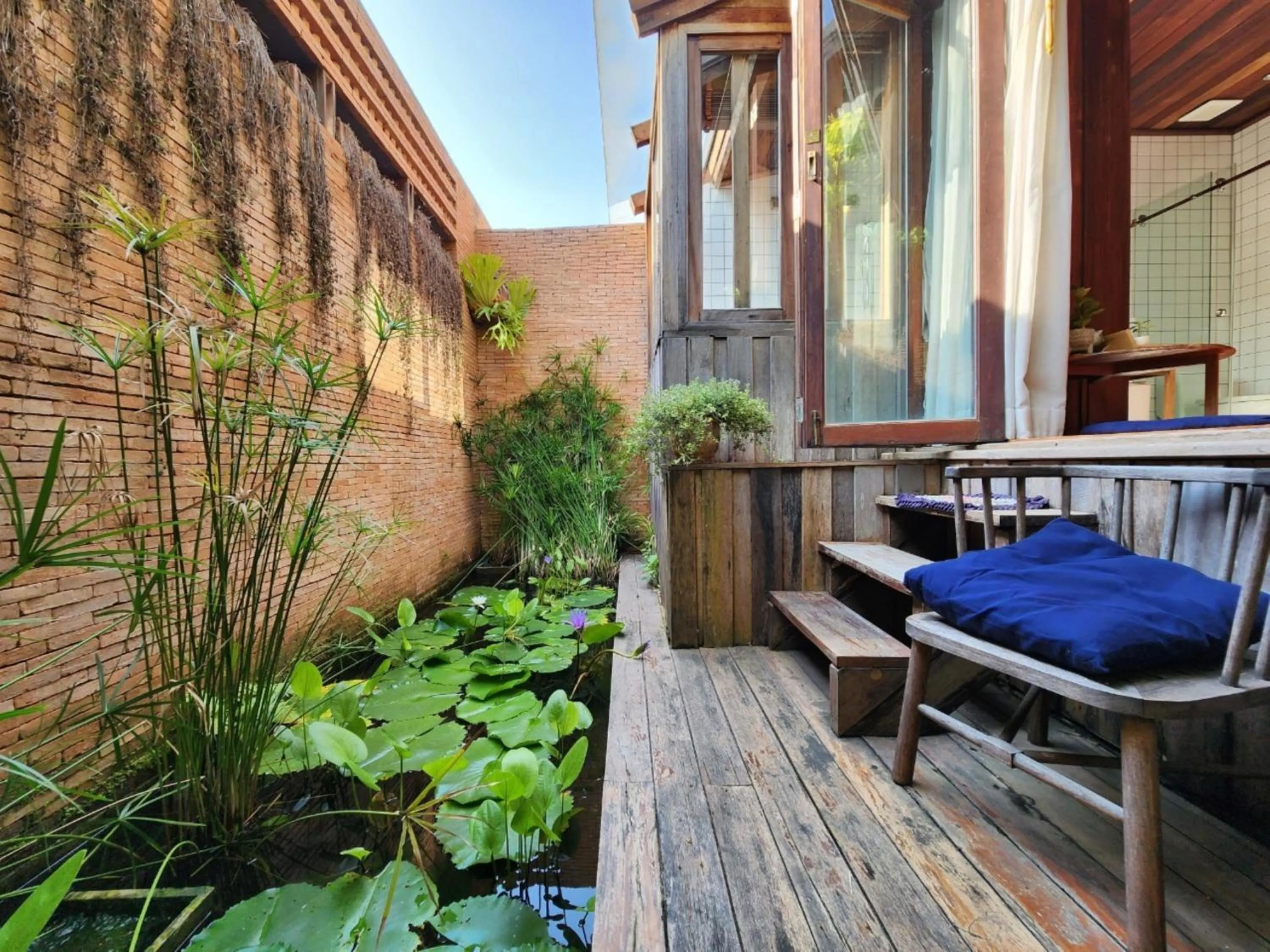 Garden in Athita The Hidden Court Chiang Saen Boutique Hotel