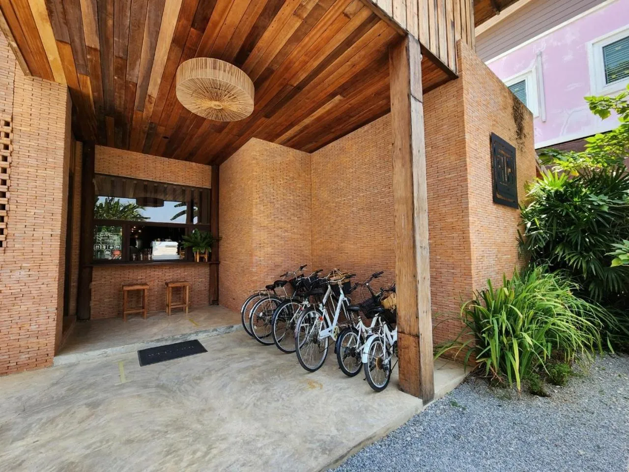 Area and facilities in Athita The Hidden Court Chiang Saen Boutique Hotel