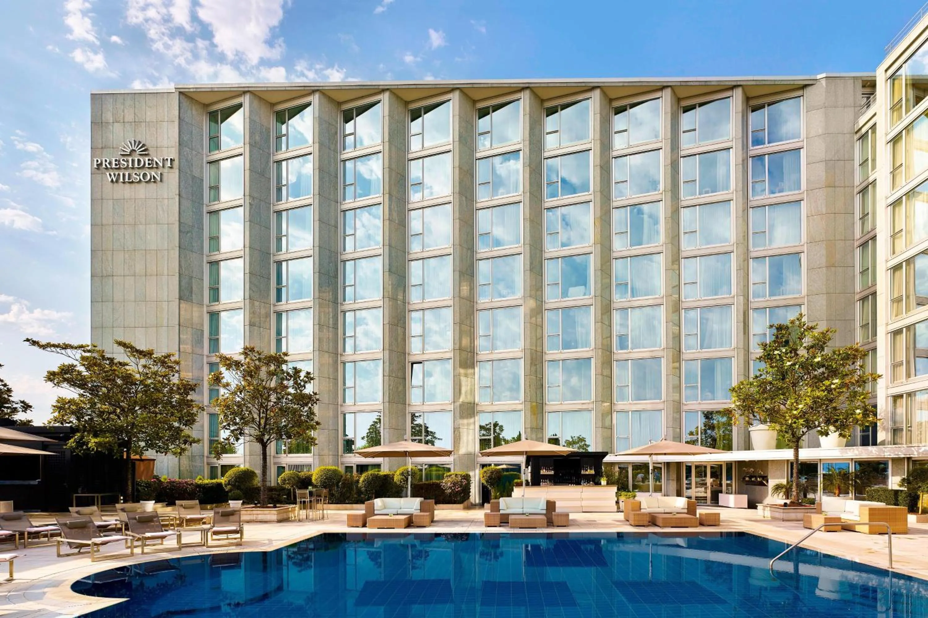 View (from property/room) in Hotel President Wilson, a Luxury Collection Hotel, Geneva