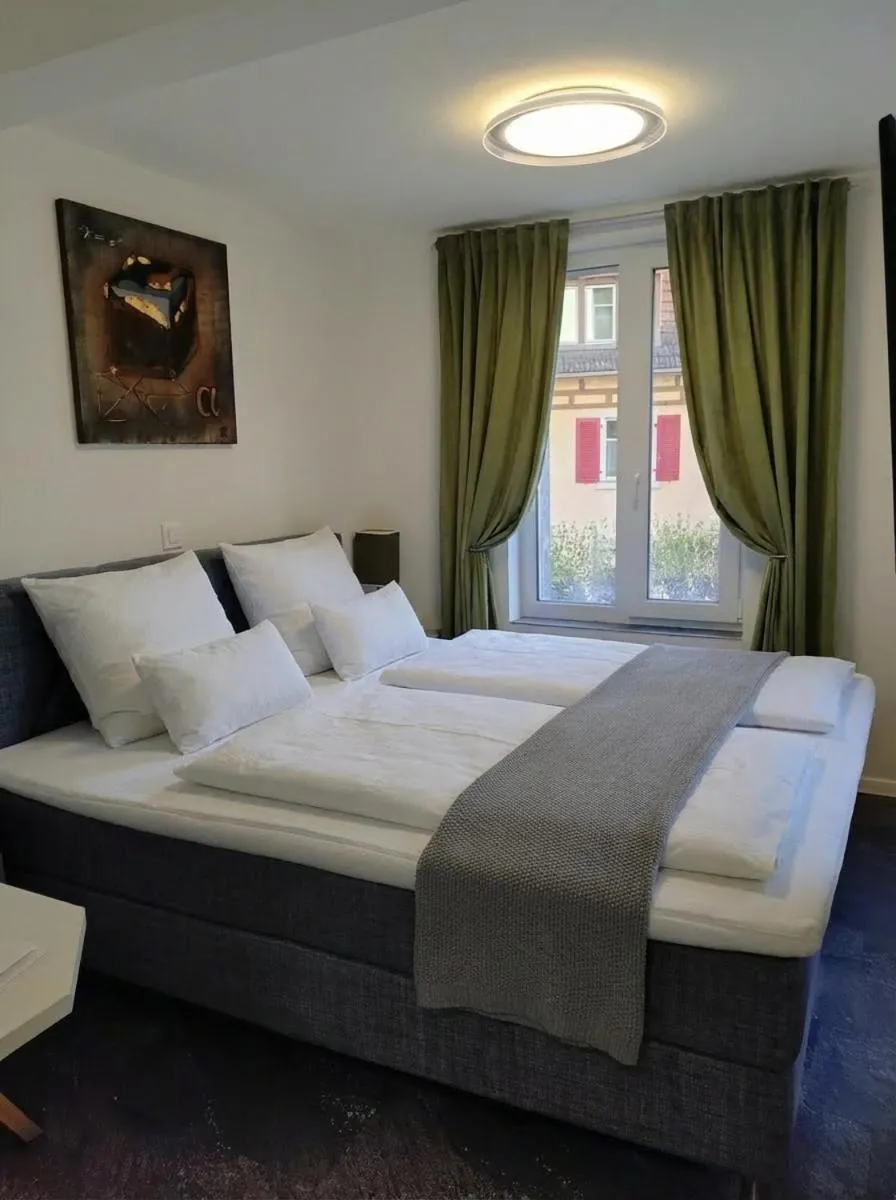 Bed in Hotel Sternen