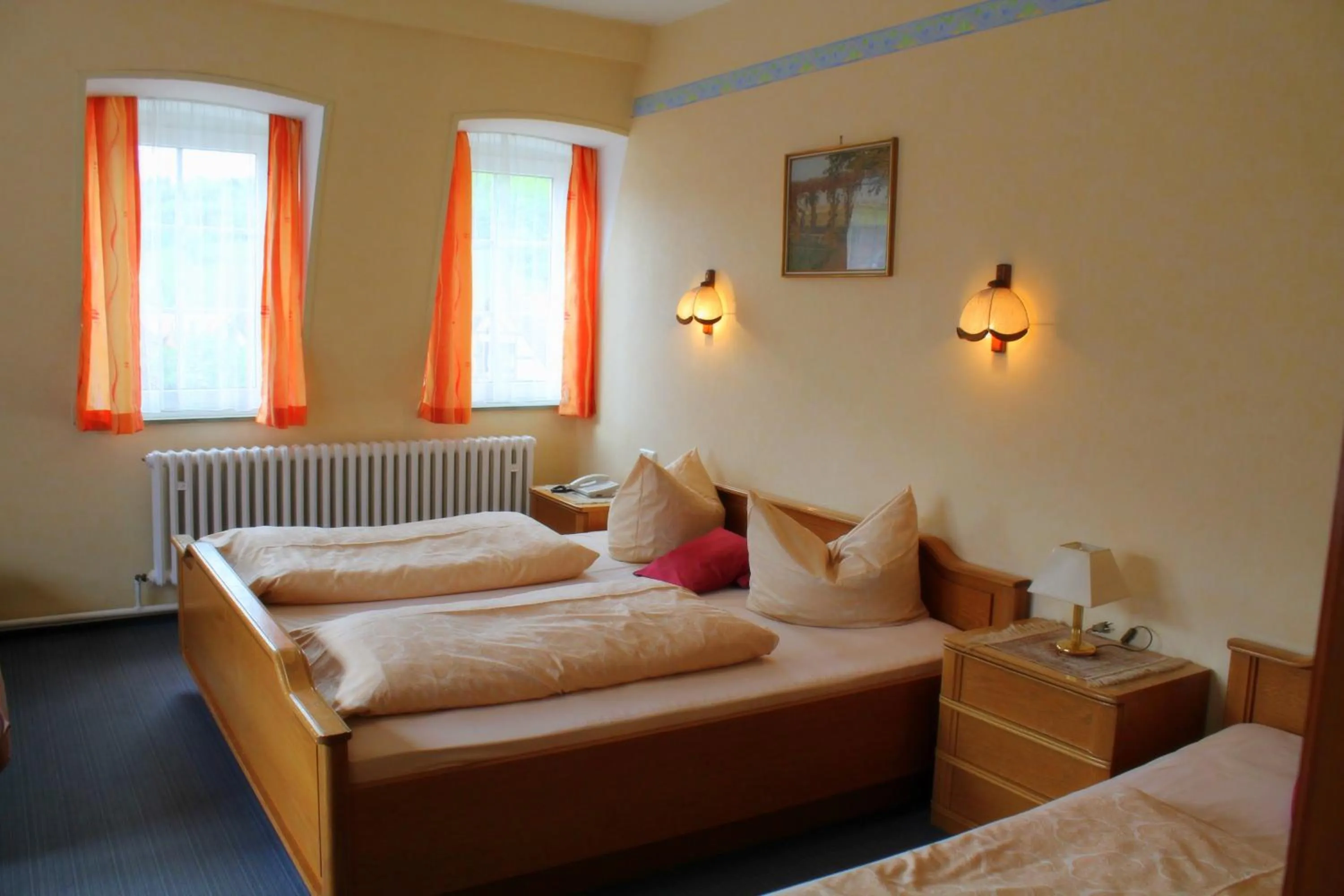 Bed in Schwarzes Lamm