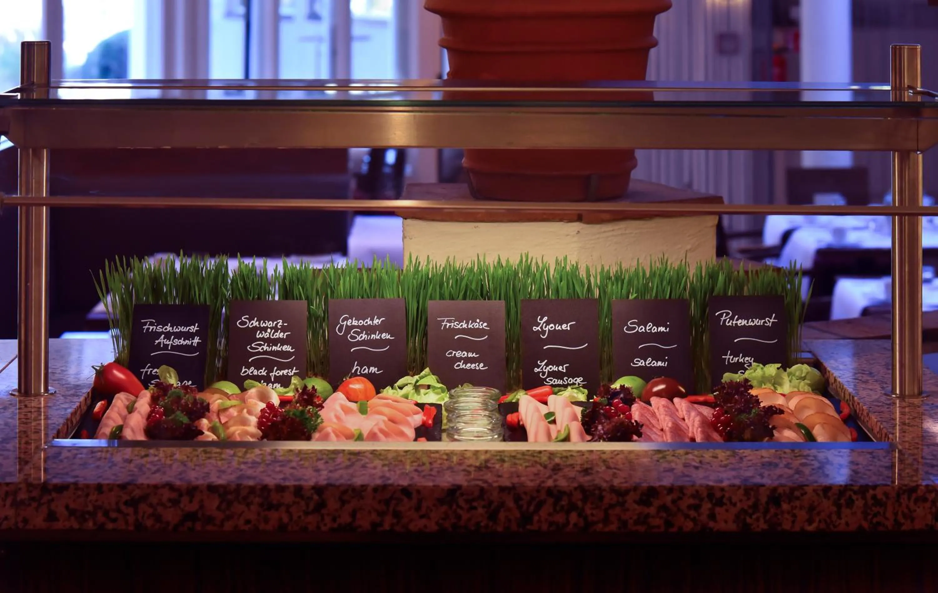 Buffet breakfast in Best Western Premier Hotel Villa Stokkum